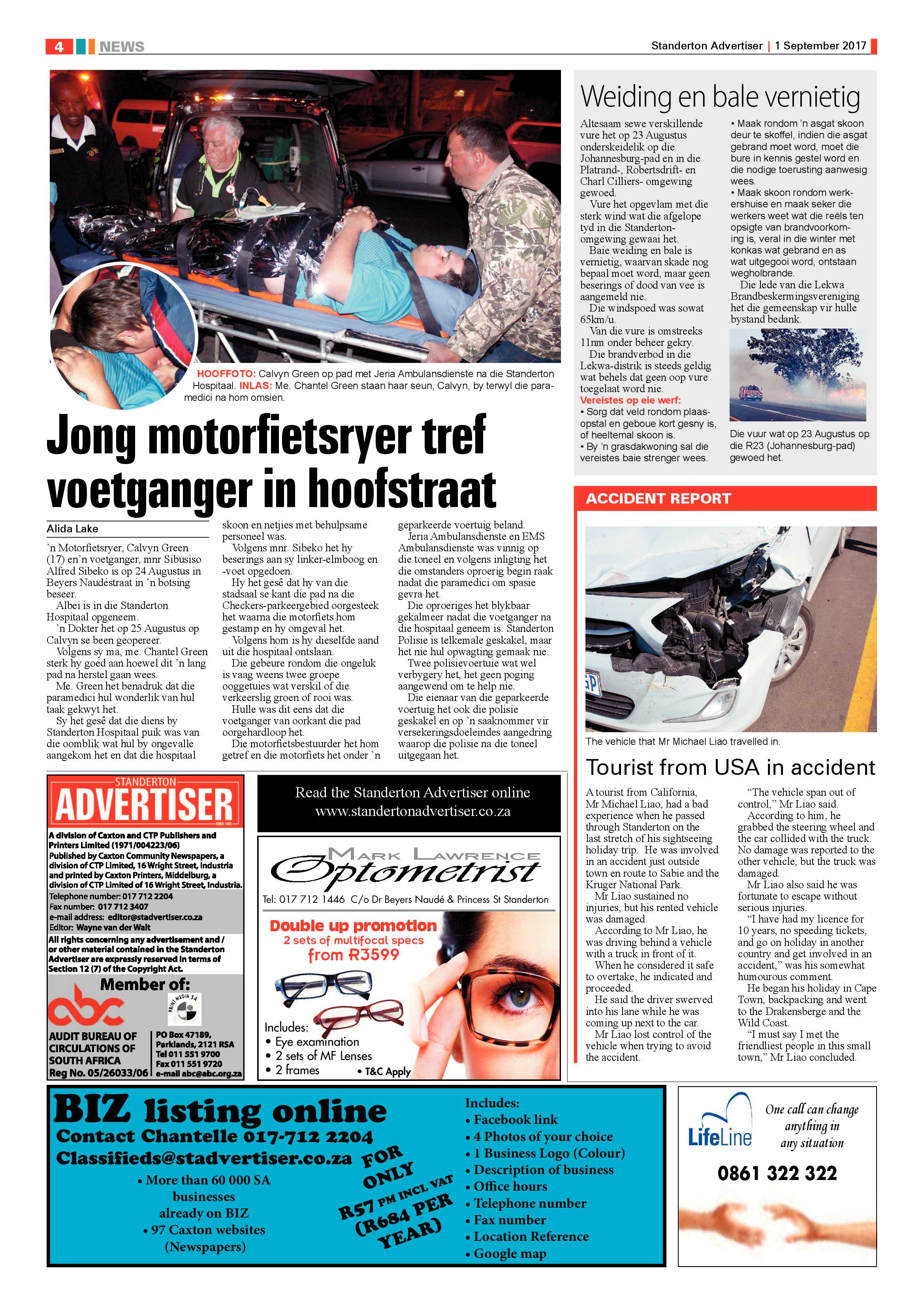 Standerton Advertiser 1 September 2017 page 4