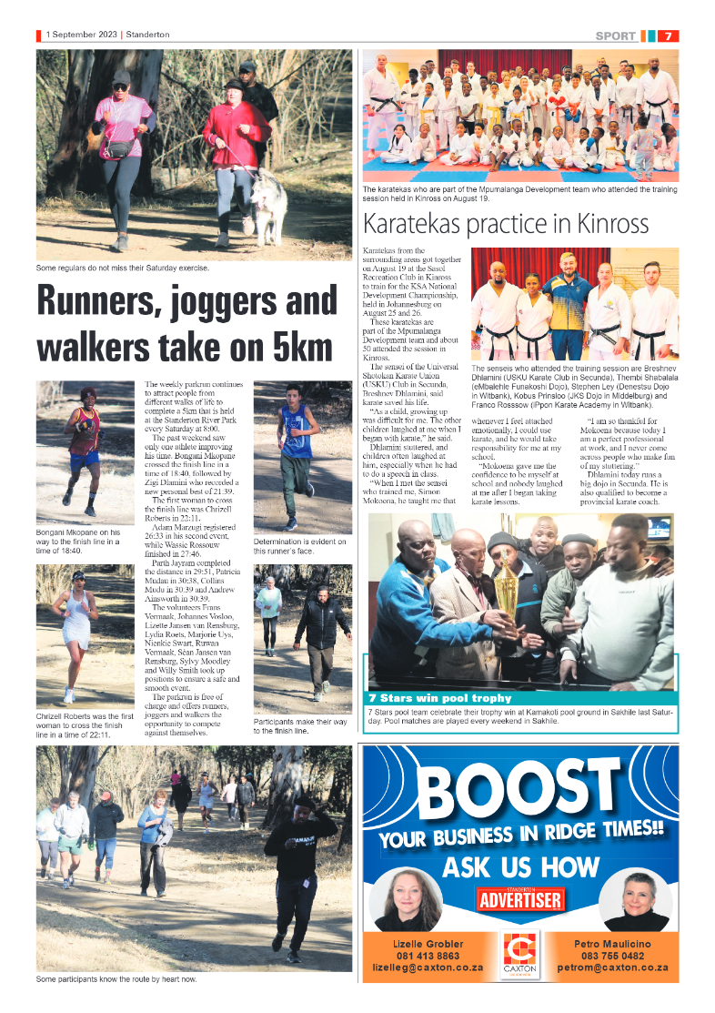Standerton Advertiser 1 September 2023 page 7