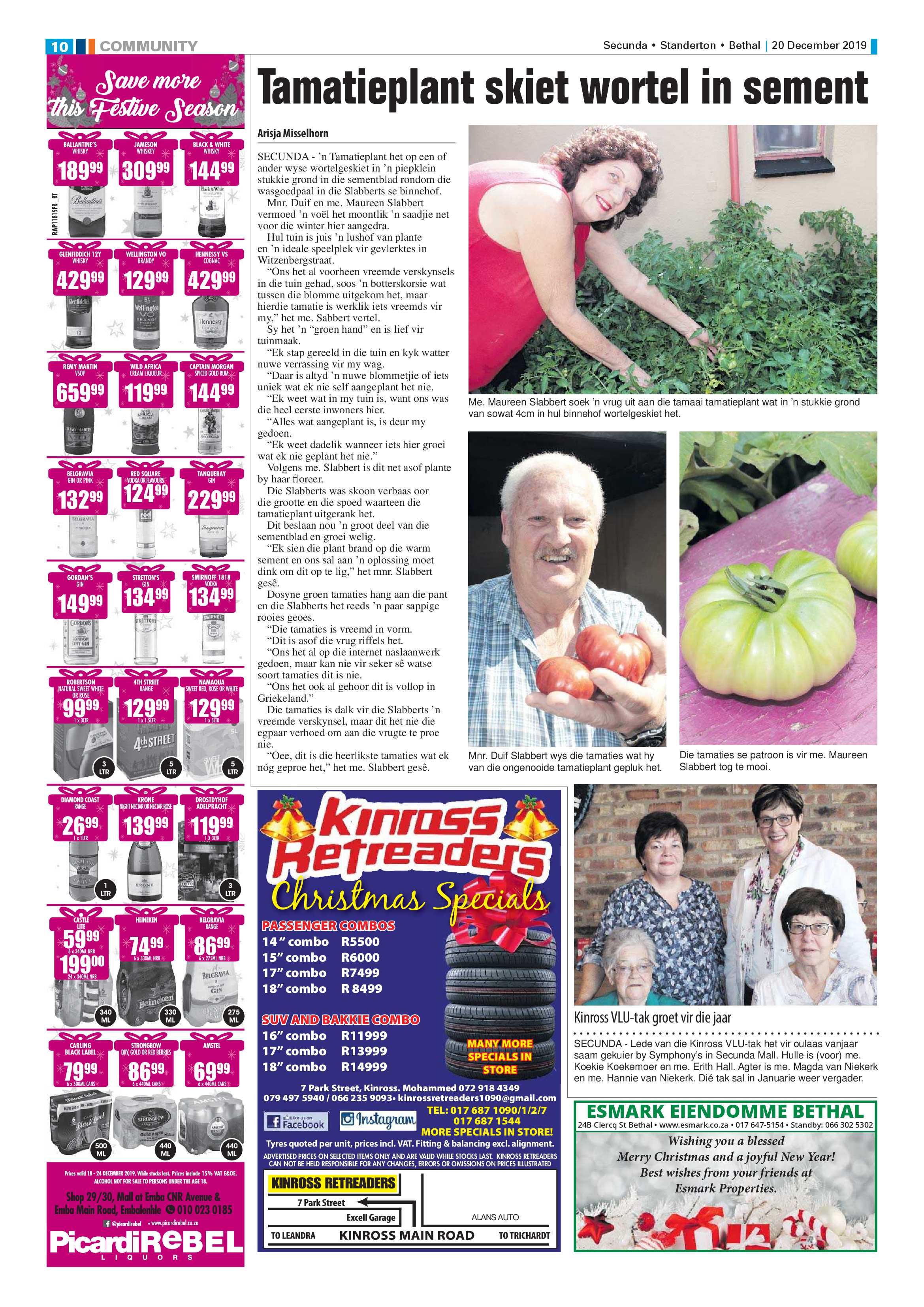 Standerton Advertiser 20 December 2019 page 10