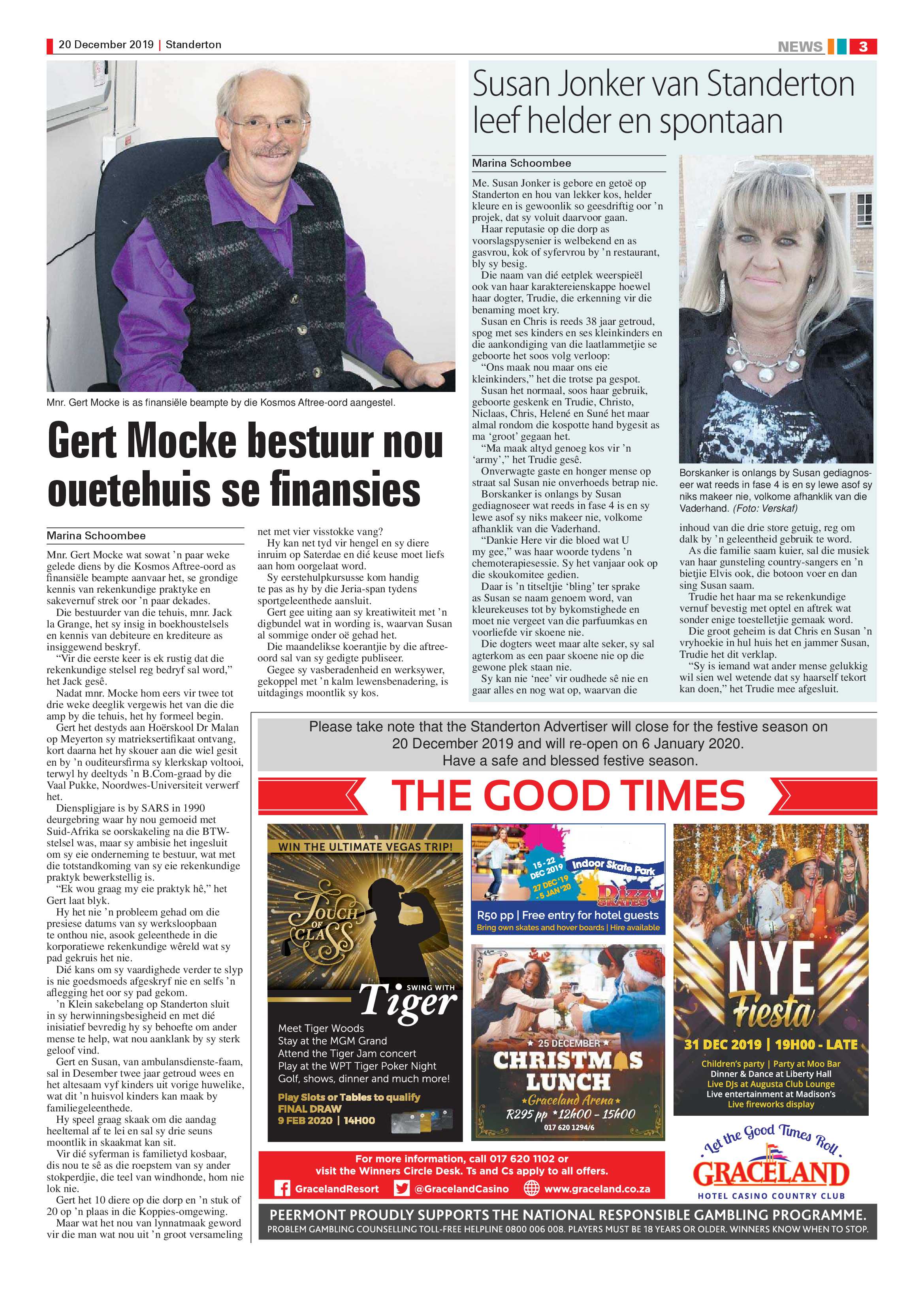 Standerton Advertiser 20 December 2019 page 3