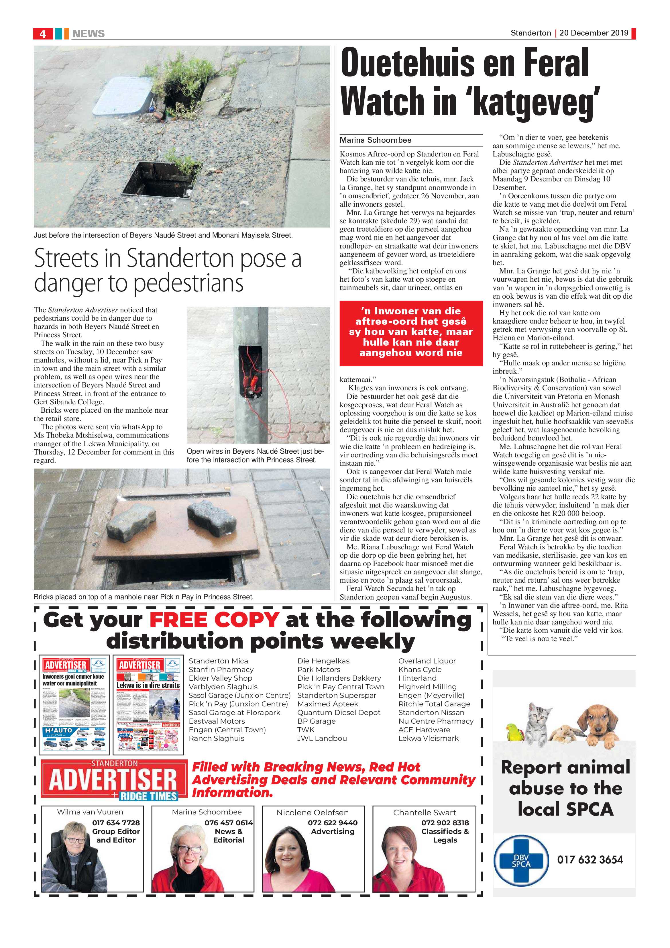 Standerton Advertiser 20 December 2019 page 4