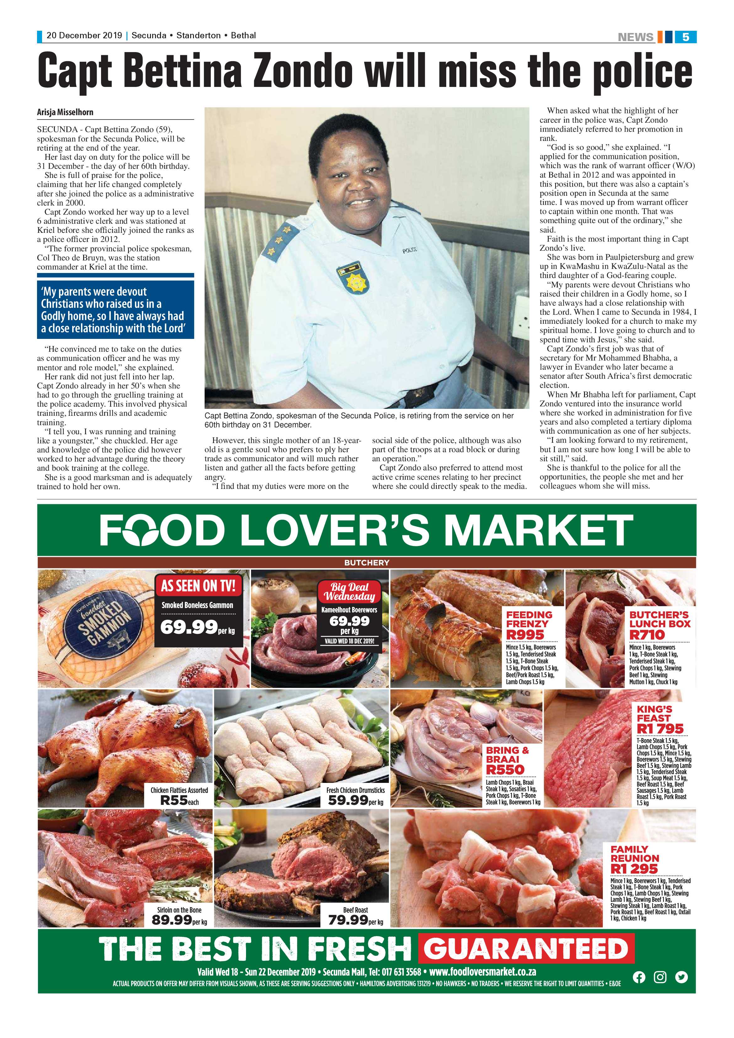 Standerton Advertiser 20 December 2019 page 5