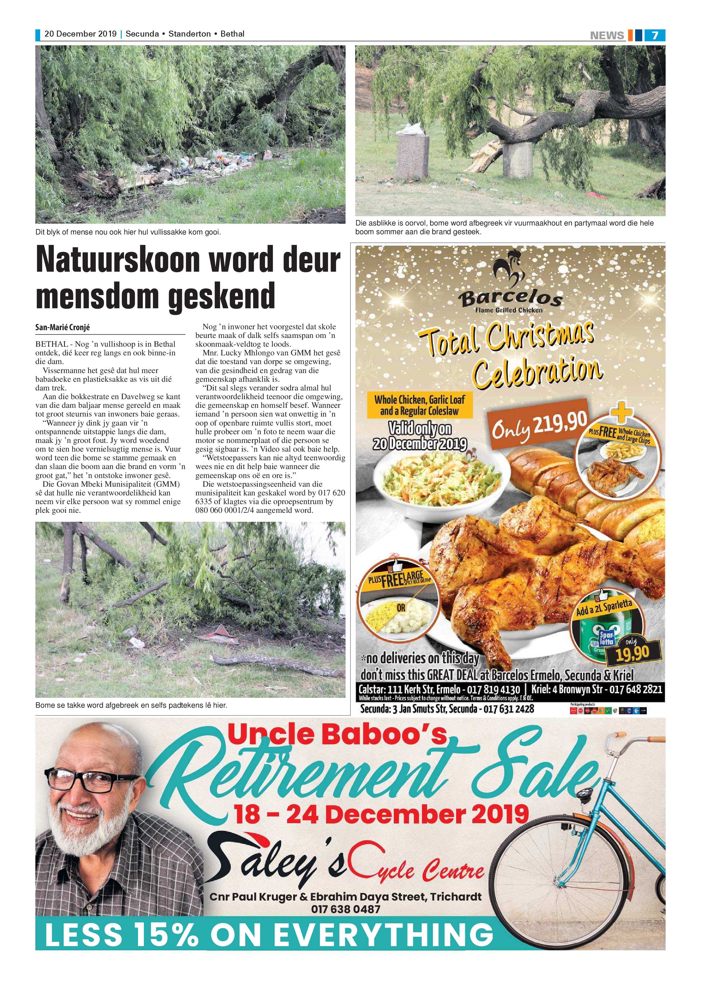 Standerton Advertiser 20 December 2019 page 7