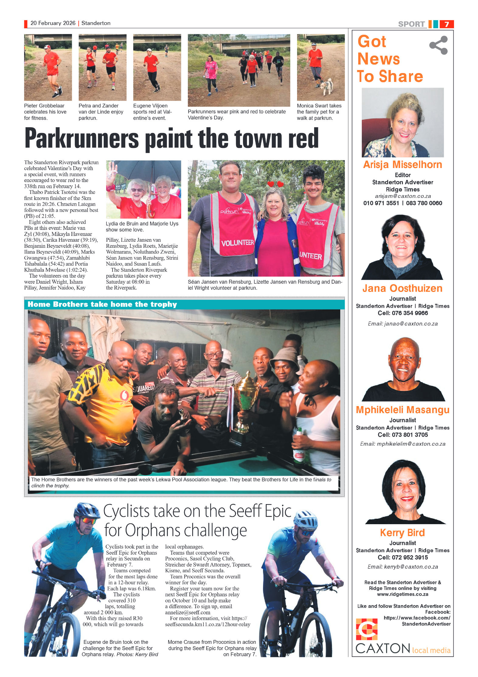 Standerton Advertiser 20 February 2026 page 7