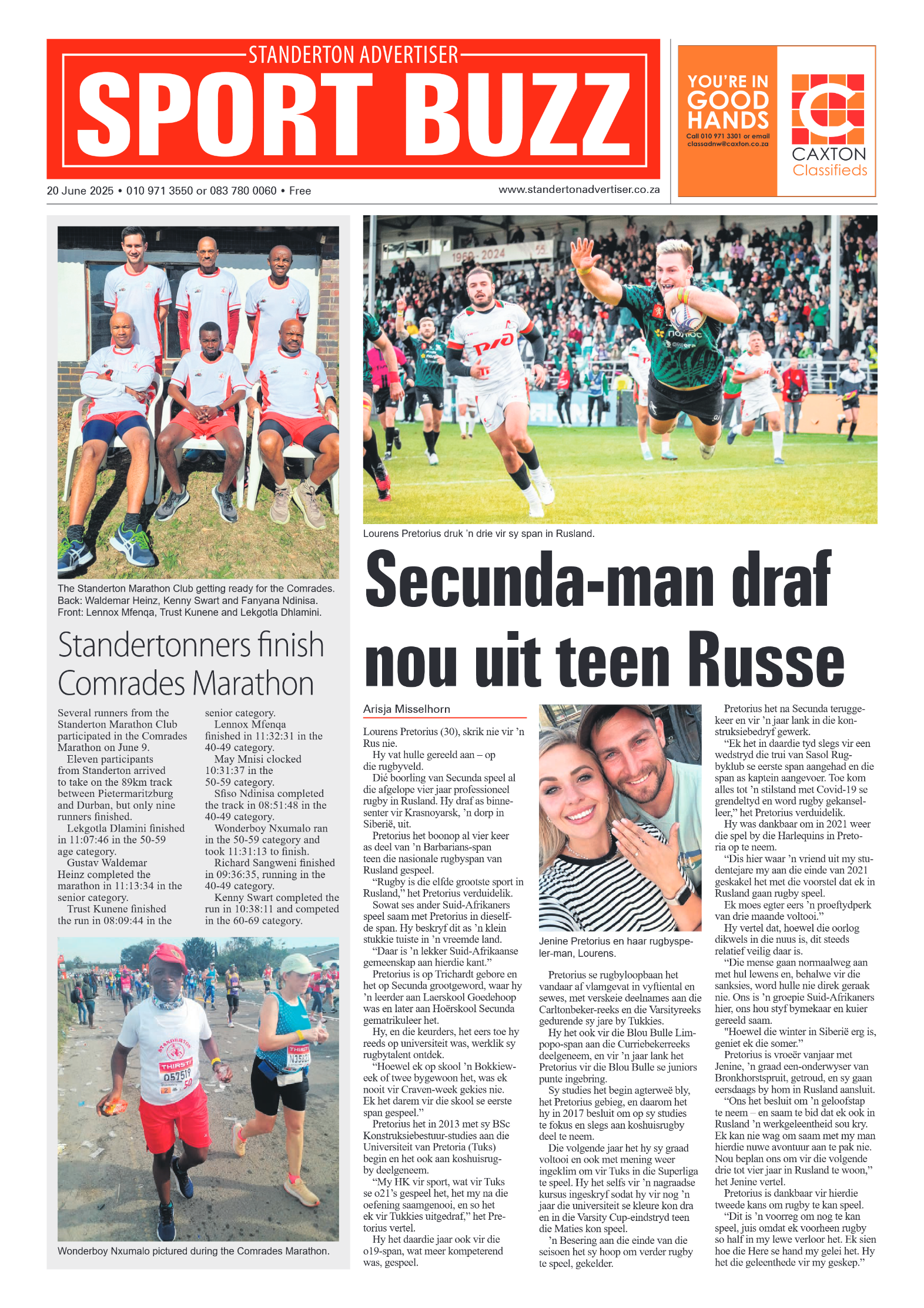 Standerton Advertiser 20 June 2025 page 8