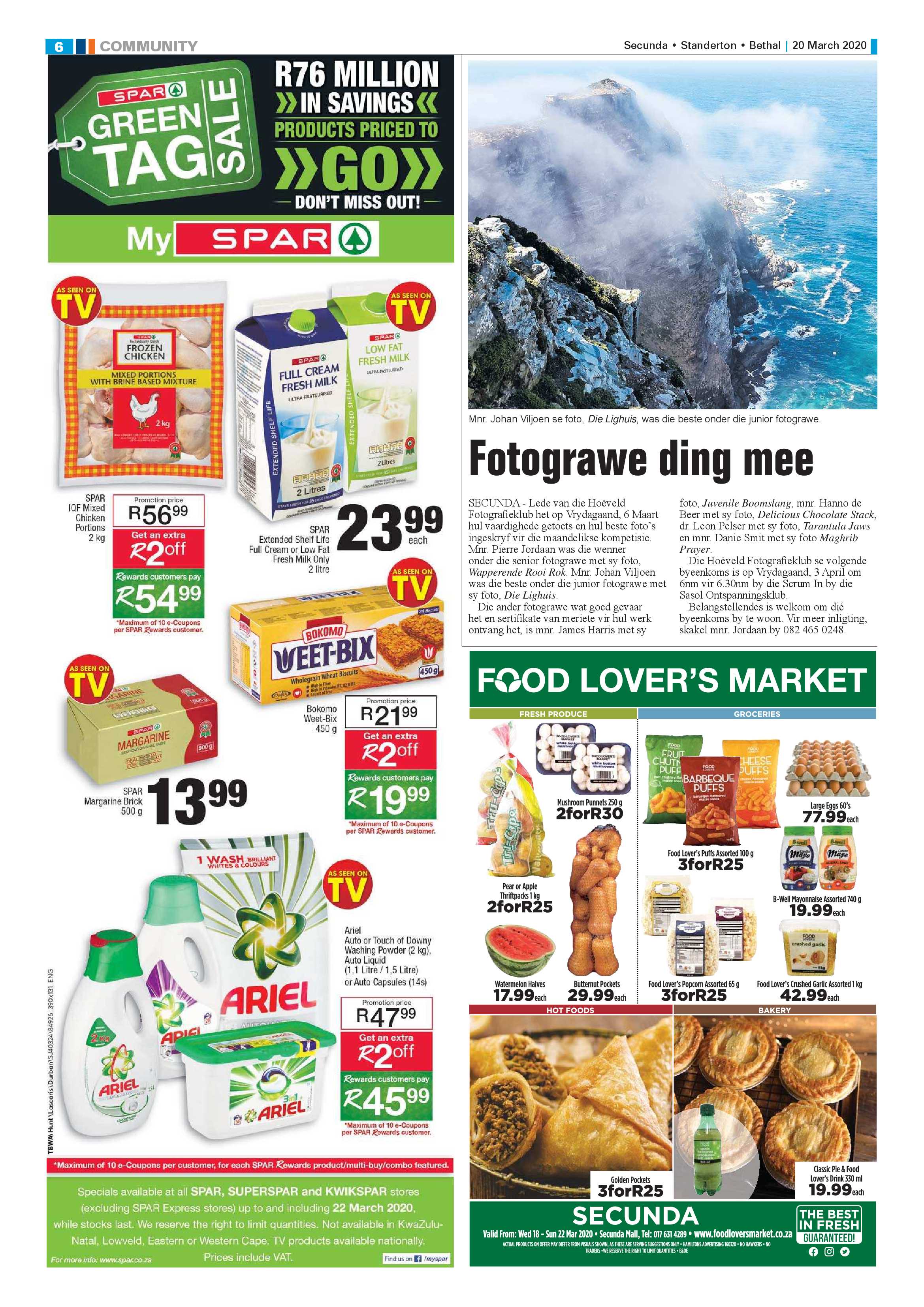Standerton Advertiser 20 March 2020 page 6