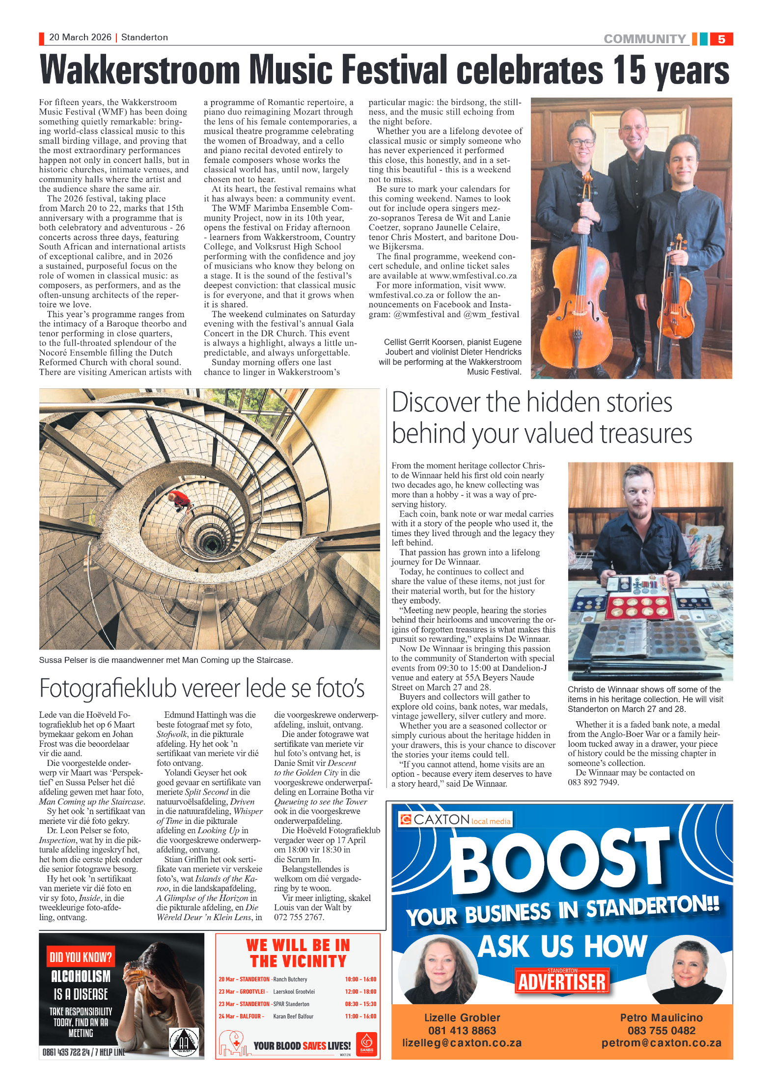 Standerton Advertiser 20 March 2026 page 5