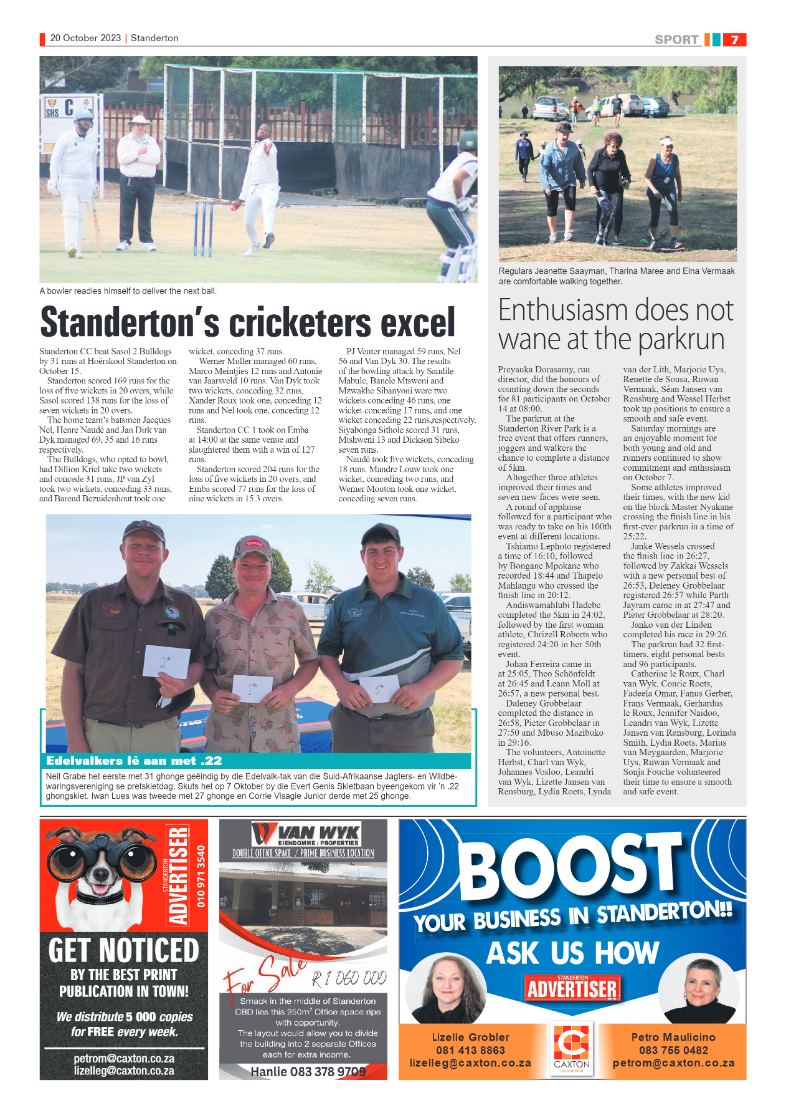 Standerton Advertiser 20 October 2023 page 7