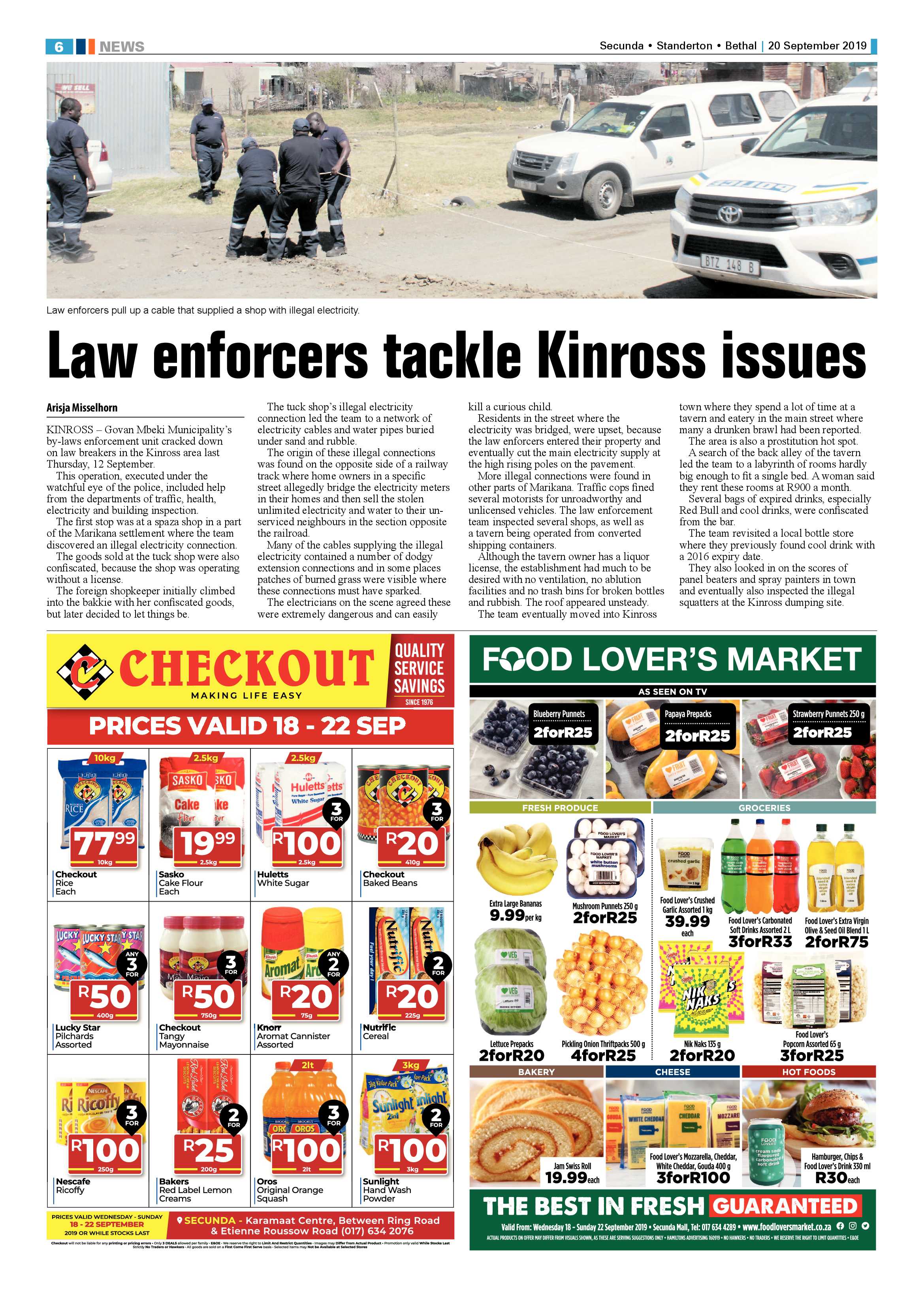 Standerton Advertiser 20 September 2019 page 6