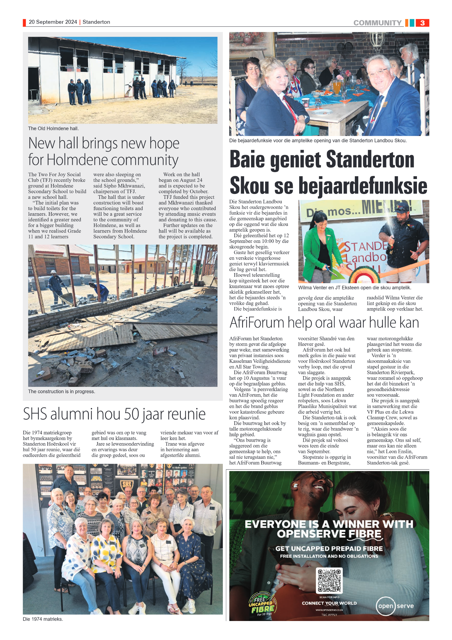Standerton Advertiser 20 September 2024 page 3