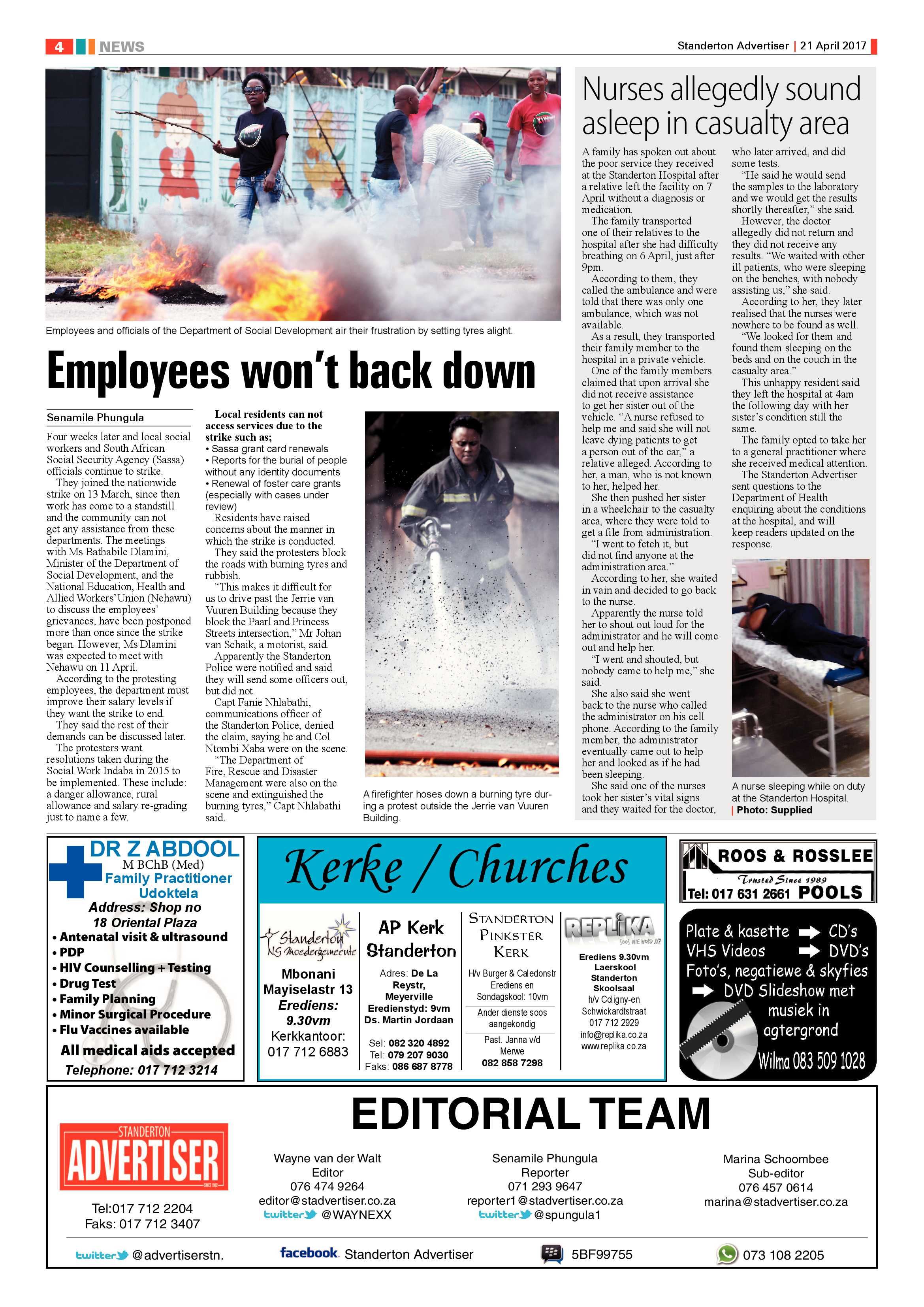 Standerton Advertiser 21 April 2017 page 4
