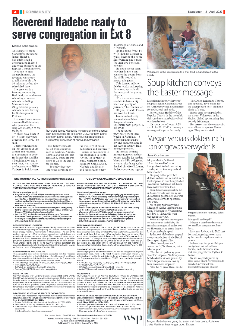 Standerton Advertiser 21 April 2023 page 4