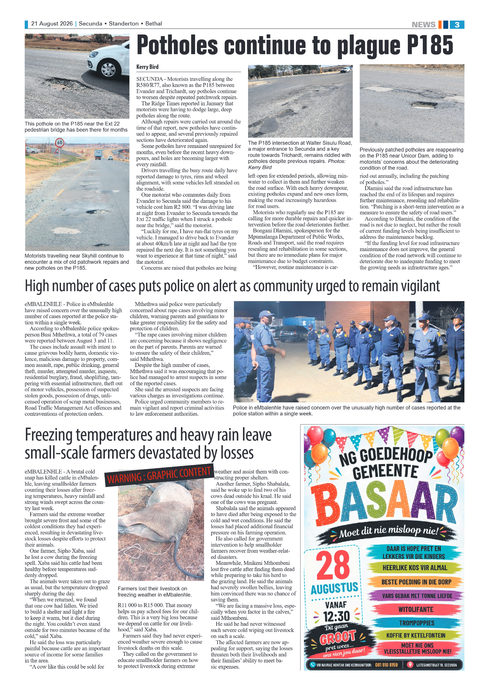 Standerton Advertiser 21 August 2026 page 3