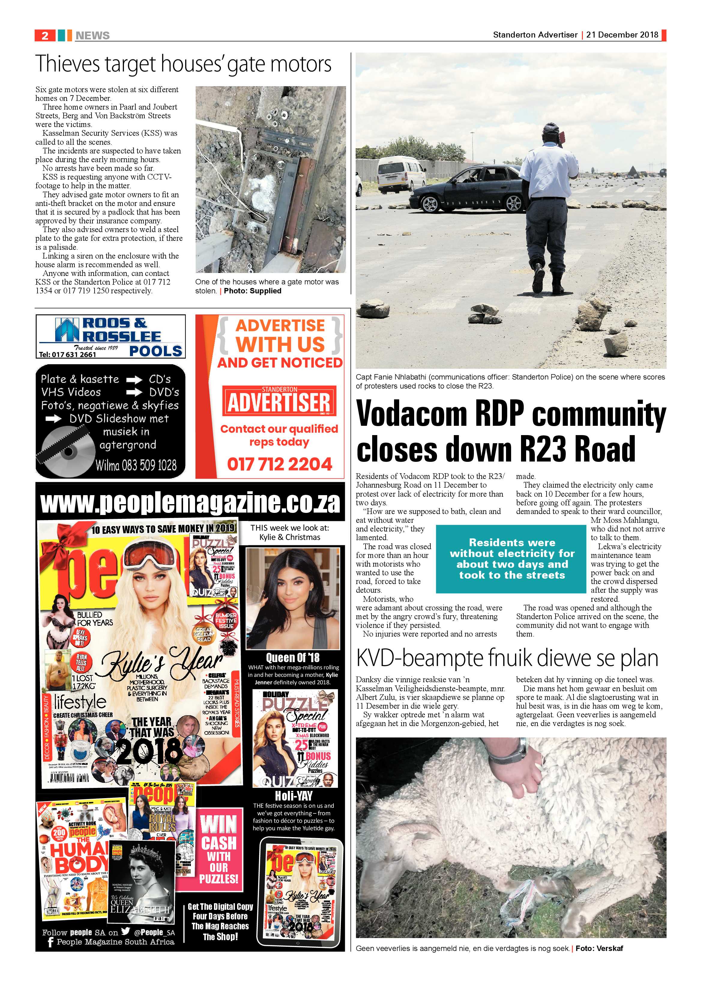 Standerton Advertiser 21 December 2018 page 2