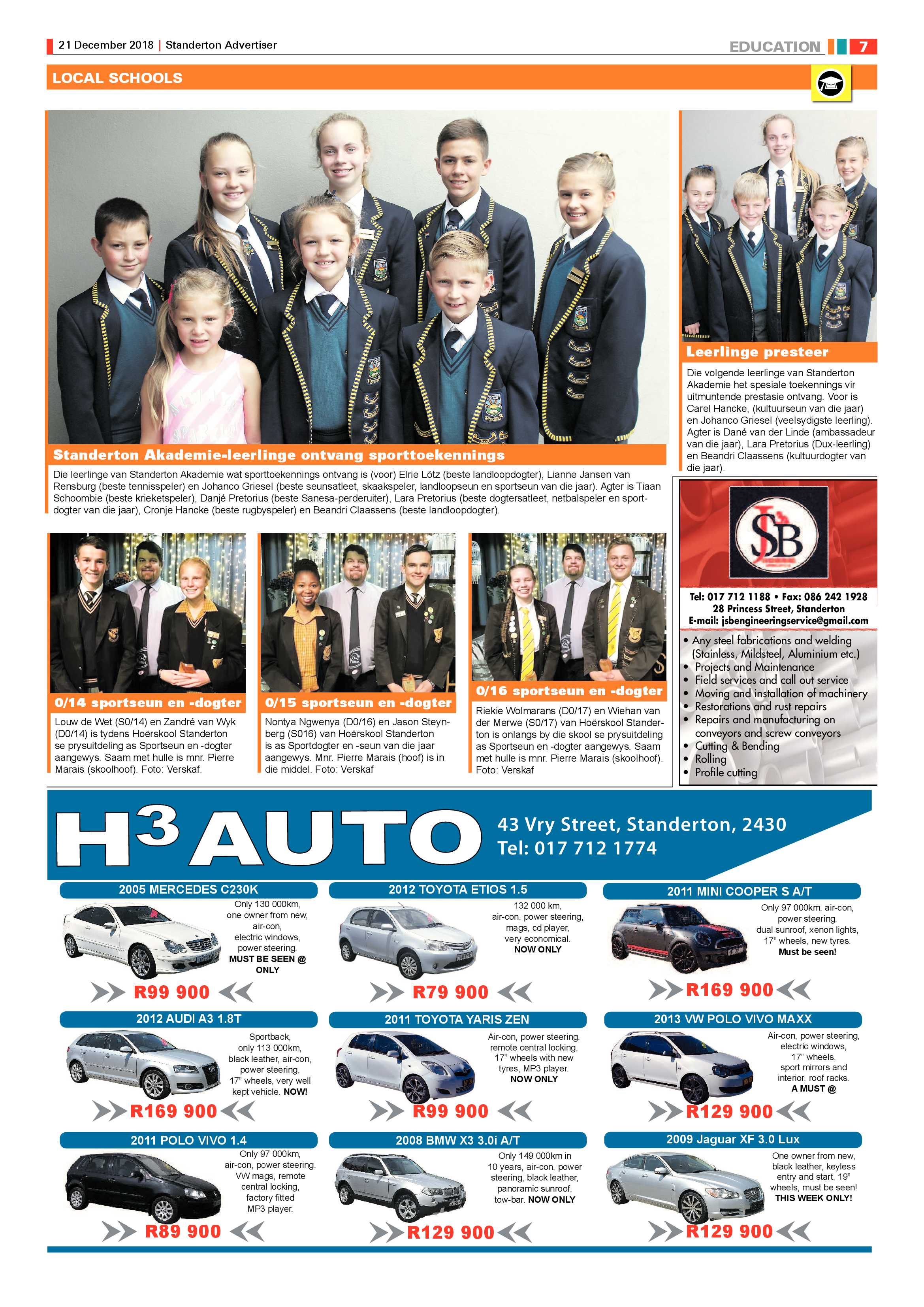 Standerton Advertiser 21 December 2018 page 6