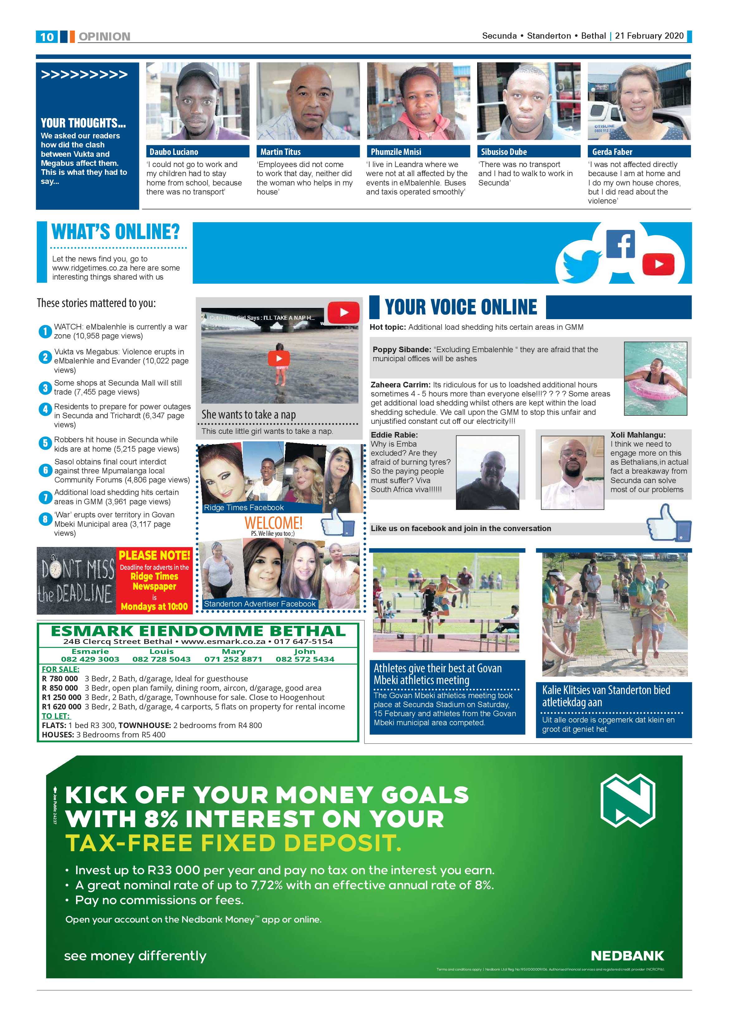 Standerton Advertiser 21 February 2020 page 10