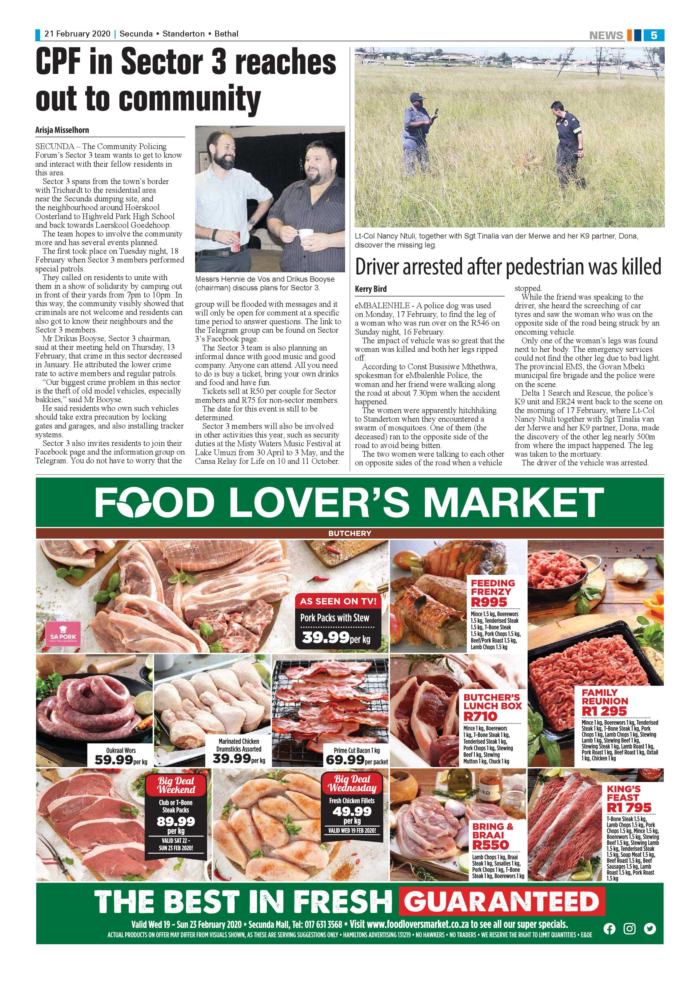 Standerton Advertiser 21 February 2020 page 5