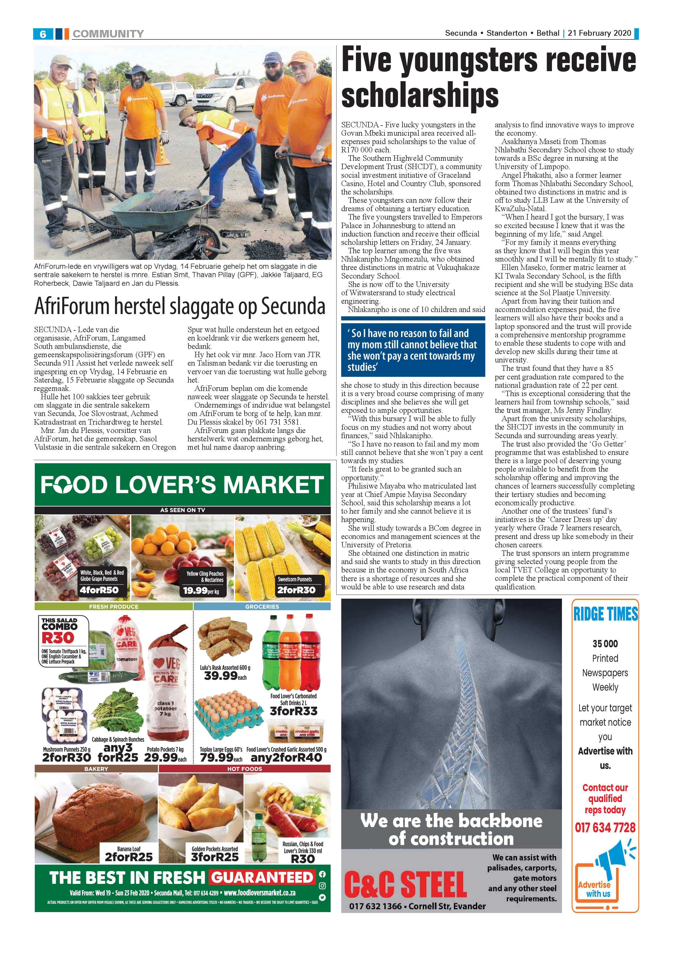 Standerton Advertiser 21 February 2020 page 6