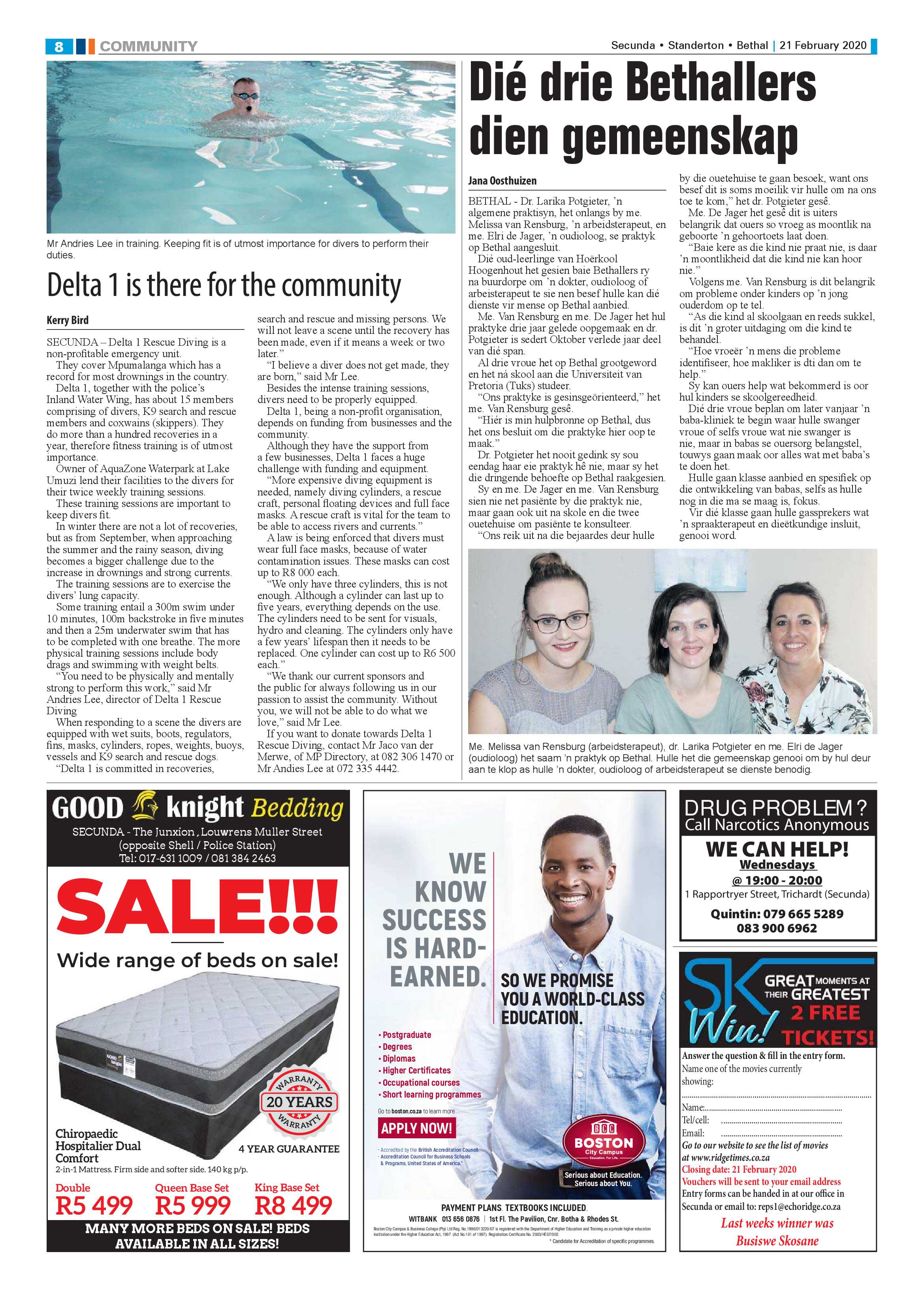 Standerton Advertiser 21 February 2020 page 8