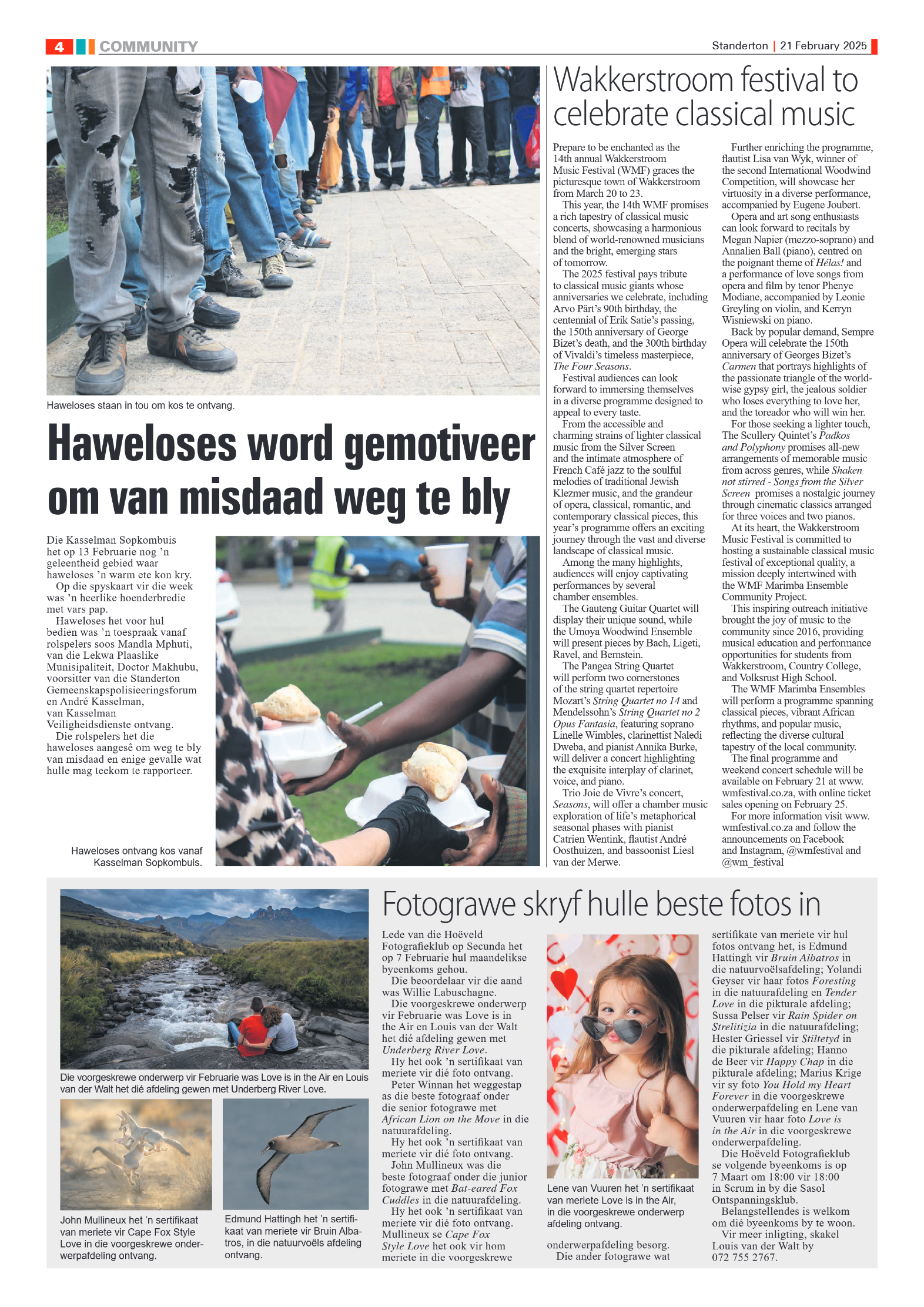 Standerton Advertiser 21 February 2025 page 4