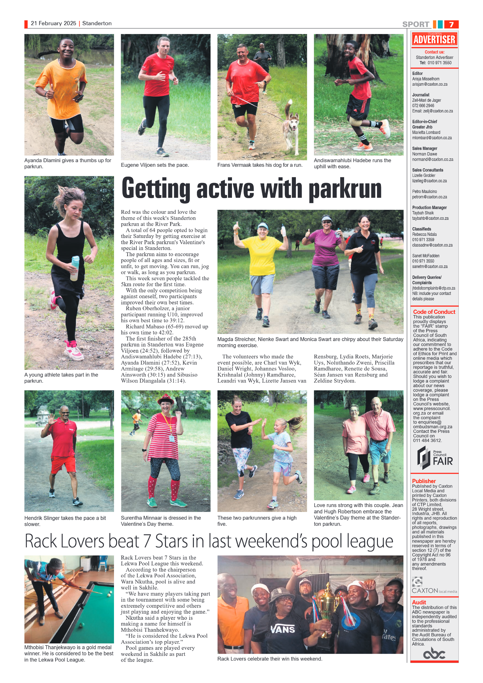 Standerton Advertiser 21 February 2025 page 7
