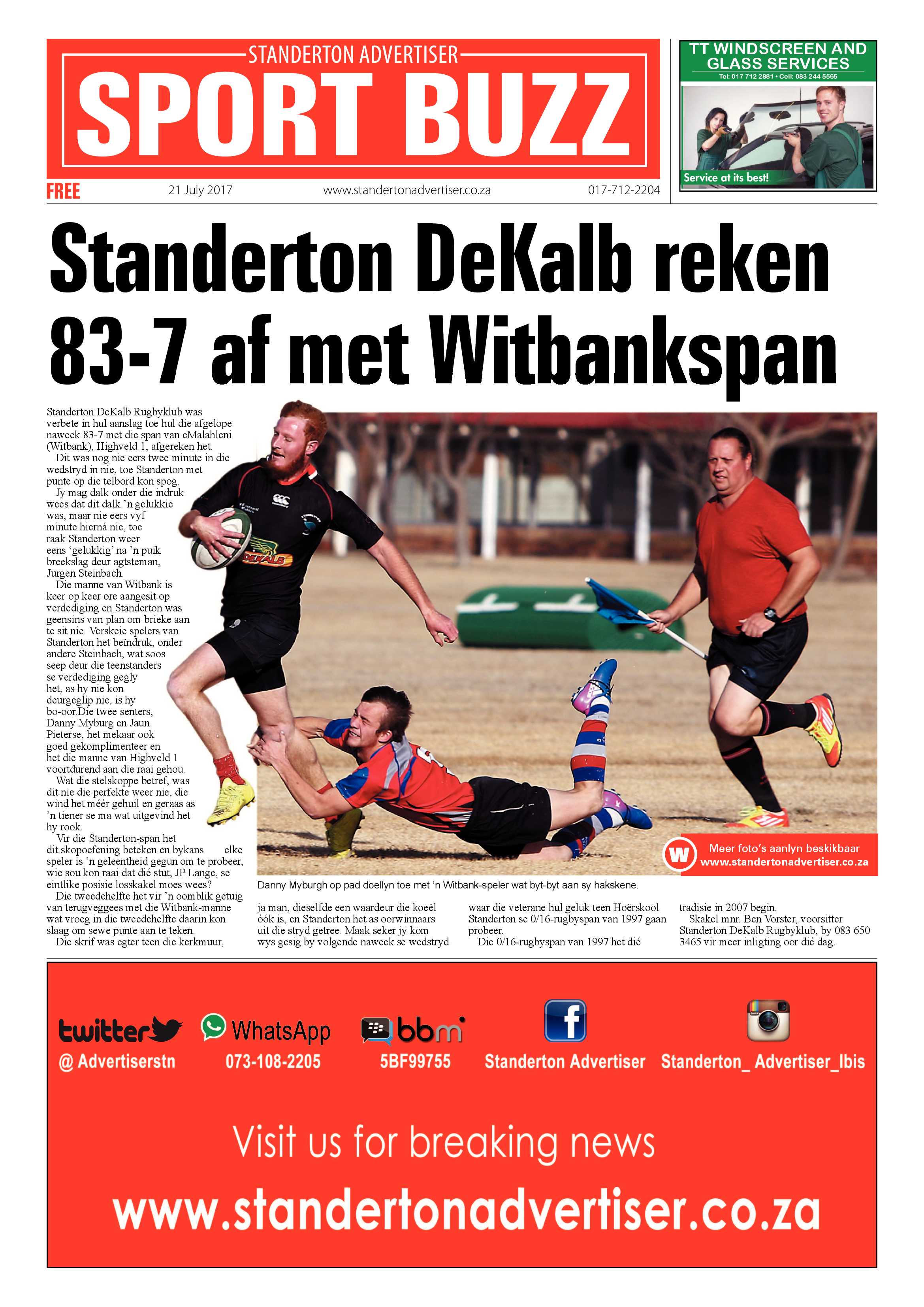 Standerton Advertiser 21 July 2017 page 12