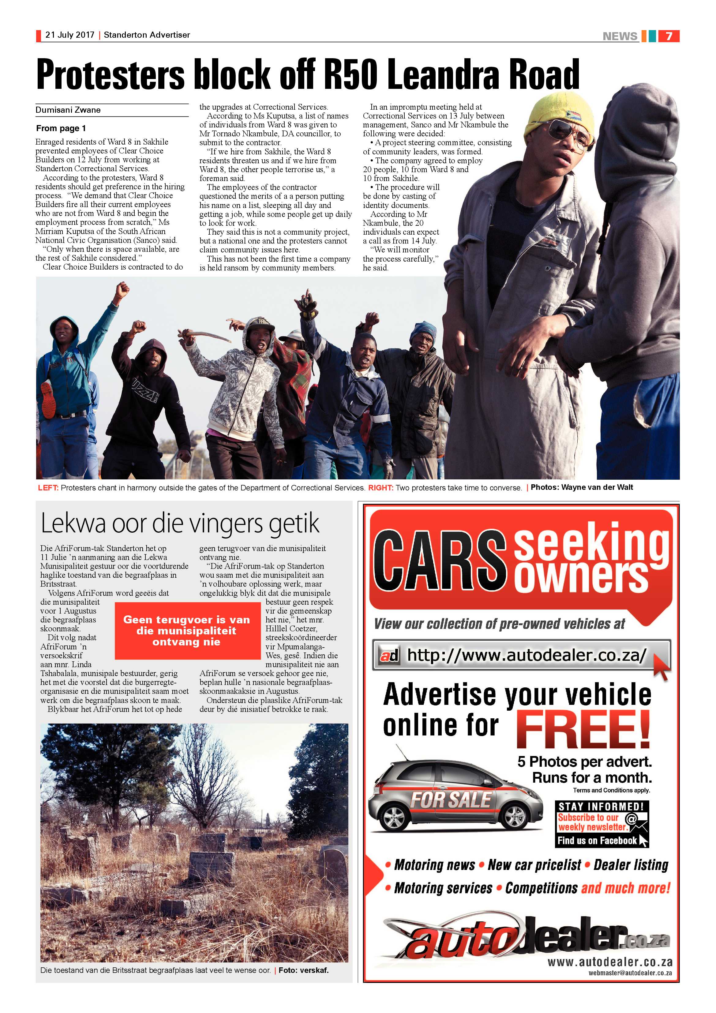 Standerton Advertiser 21 July 2017 page 7