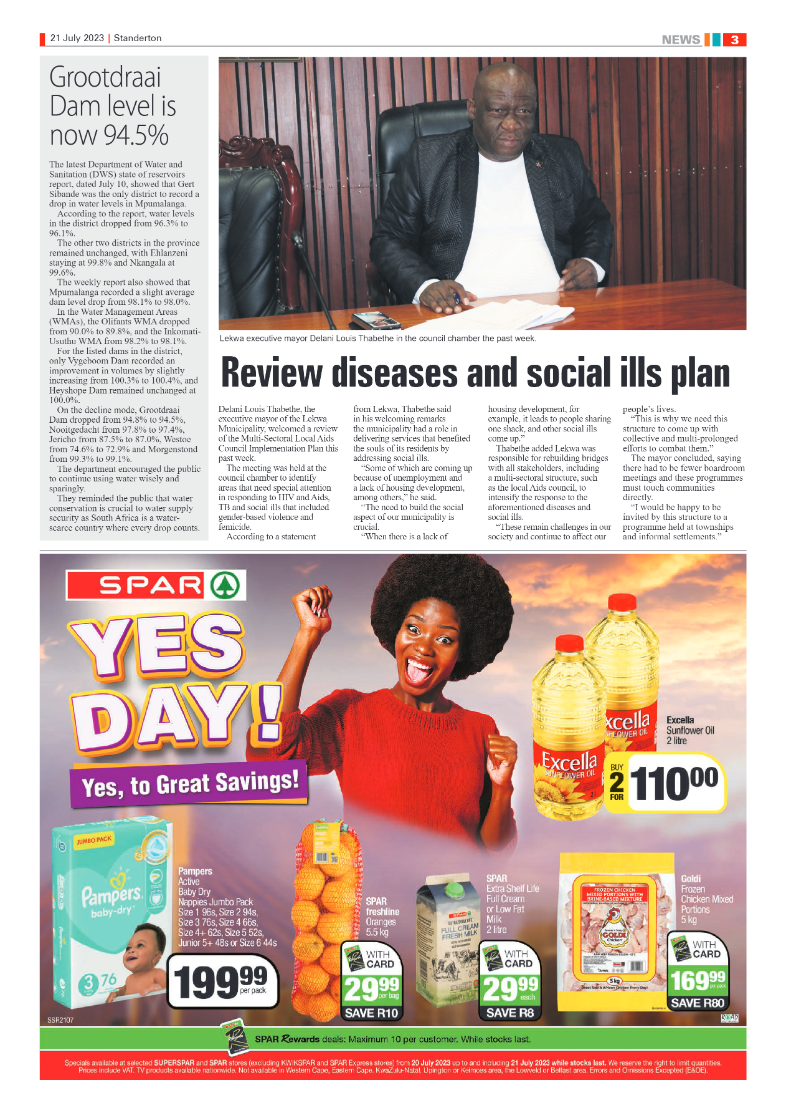 Standerton Advertiser 21 July 2023 page 3
