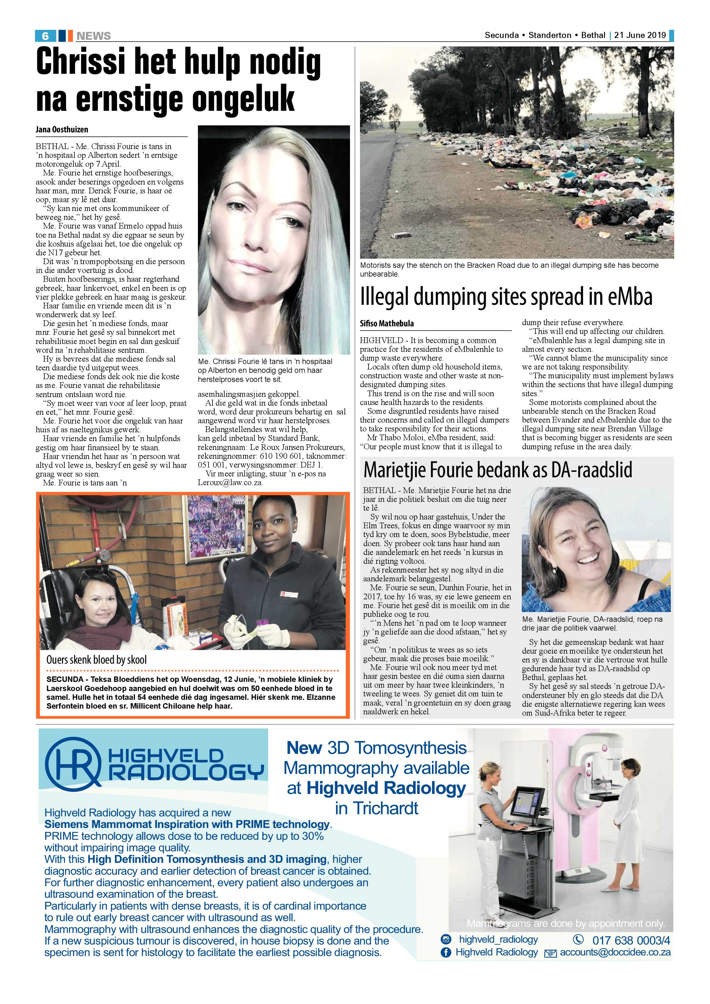 Standerton Advertiser 21 June 2019 page 12