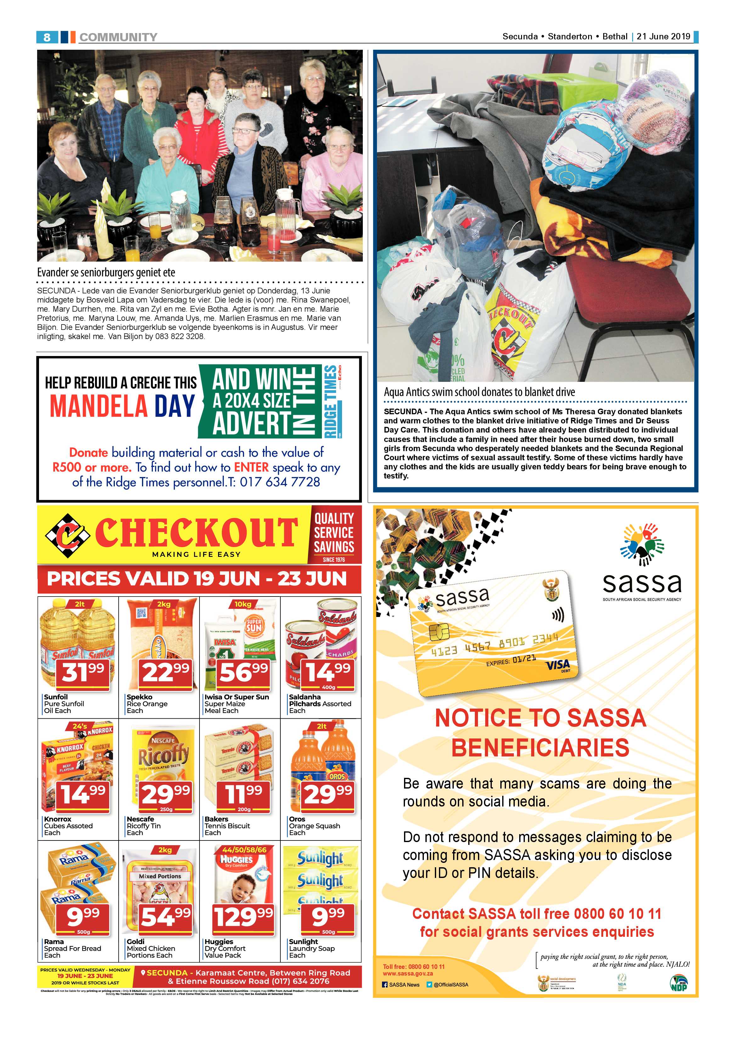 Standerton Advertiser 21 June 2019 page 14