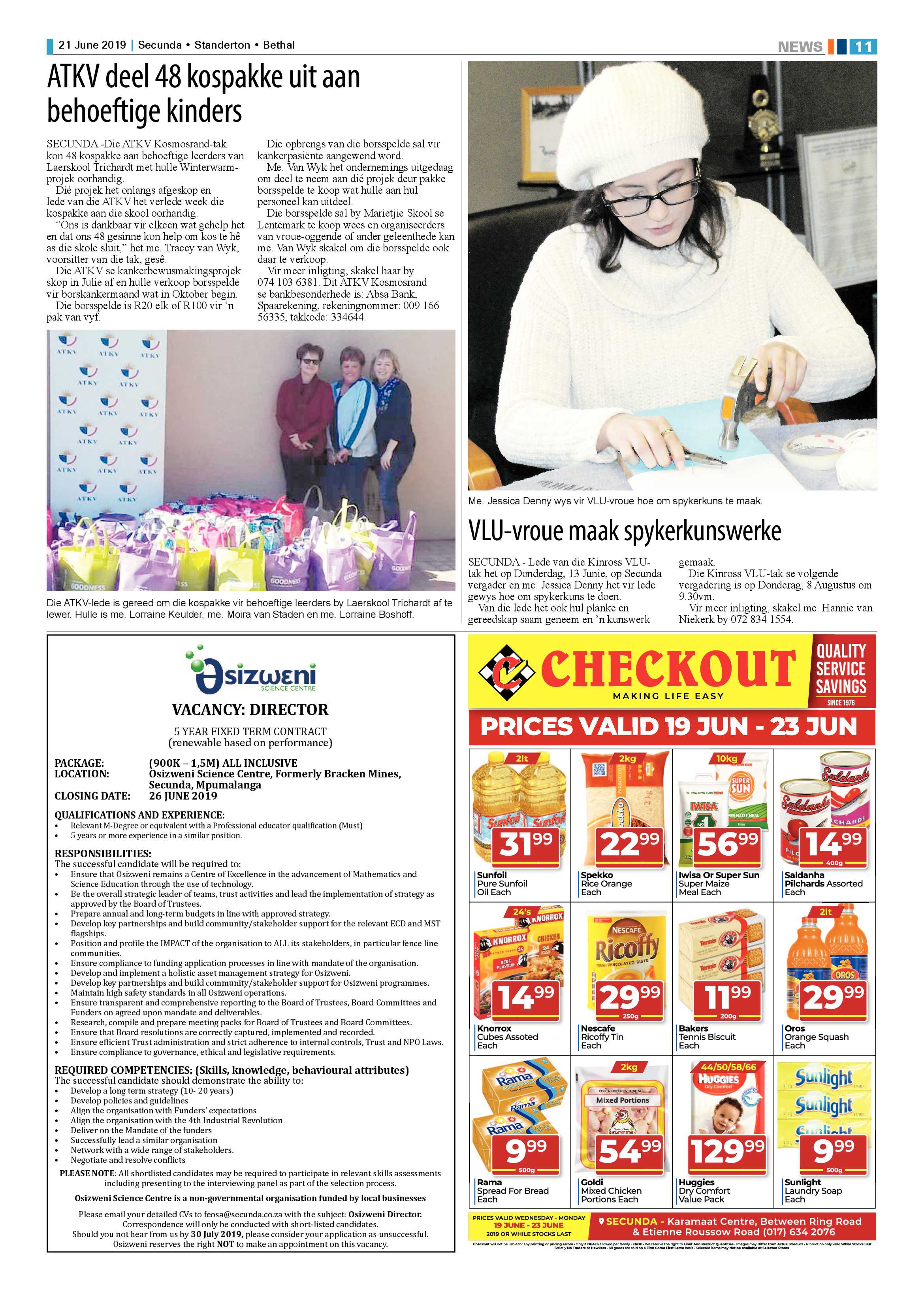 Standerton Advertiser 21 June 2019 page 17