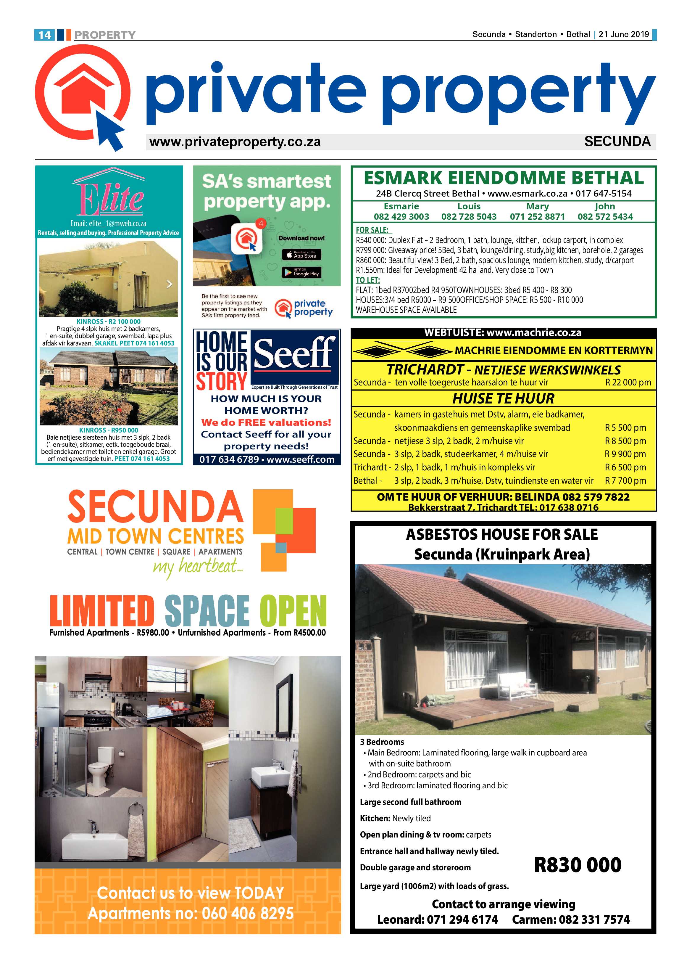 Standerton Advertiser 21 June 2019 page 20