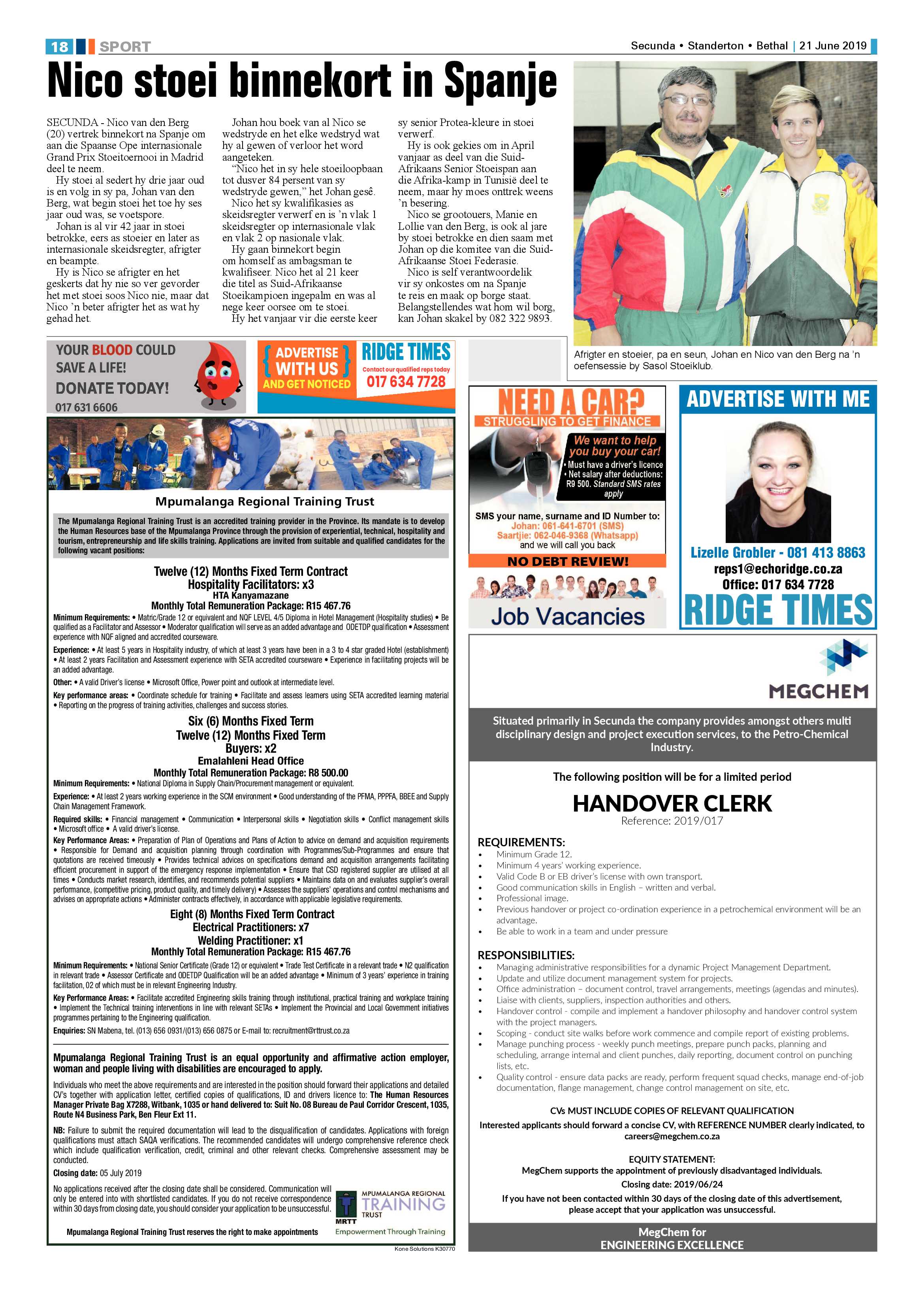 Standerton Advertiser 21 June 2019 page 24
