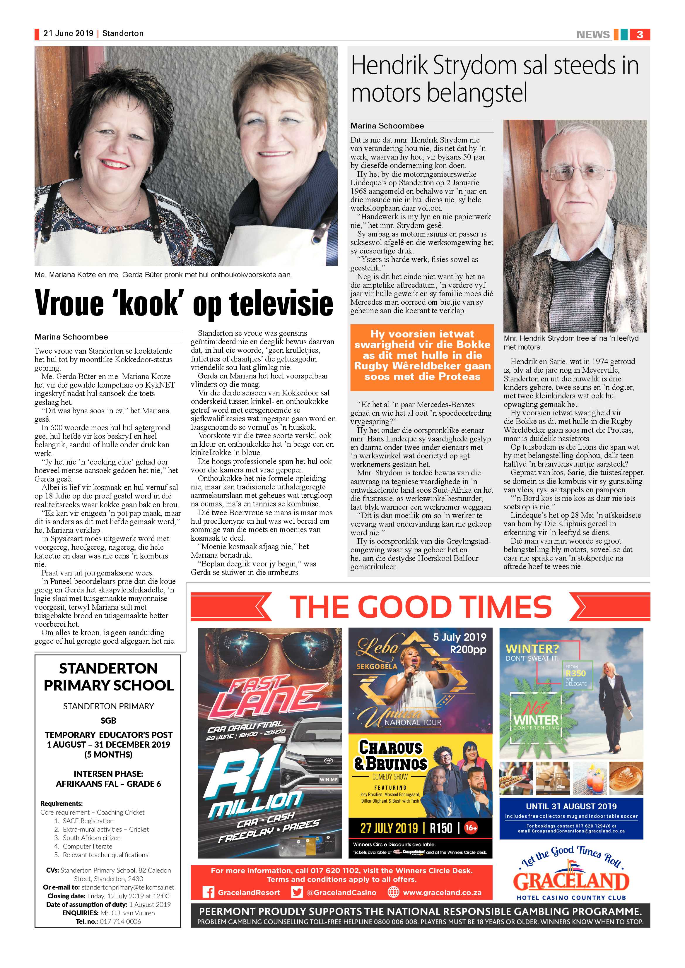 Standerton Advertiser 21 June 2019 page 3