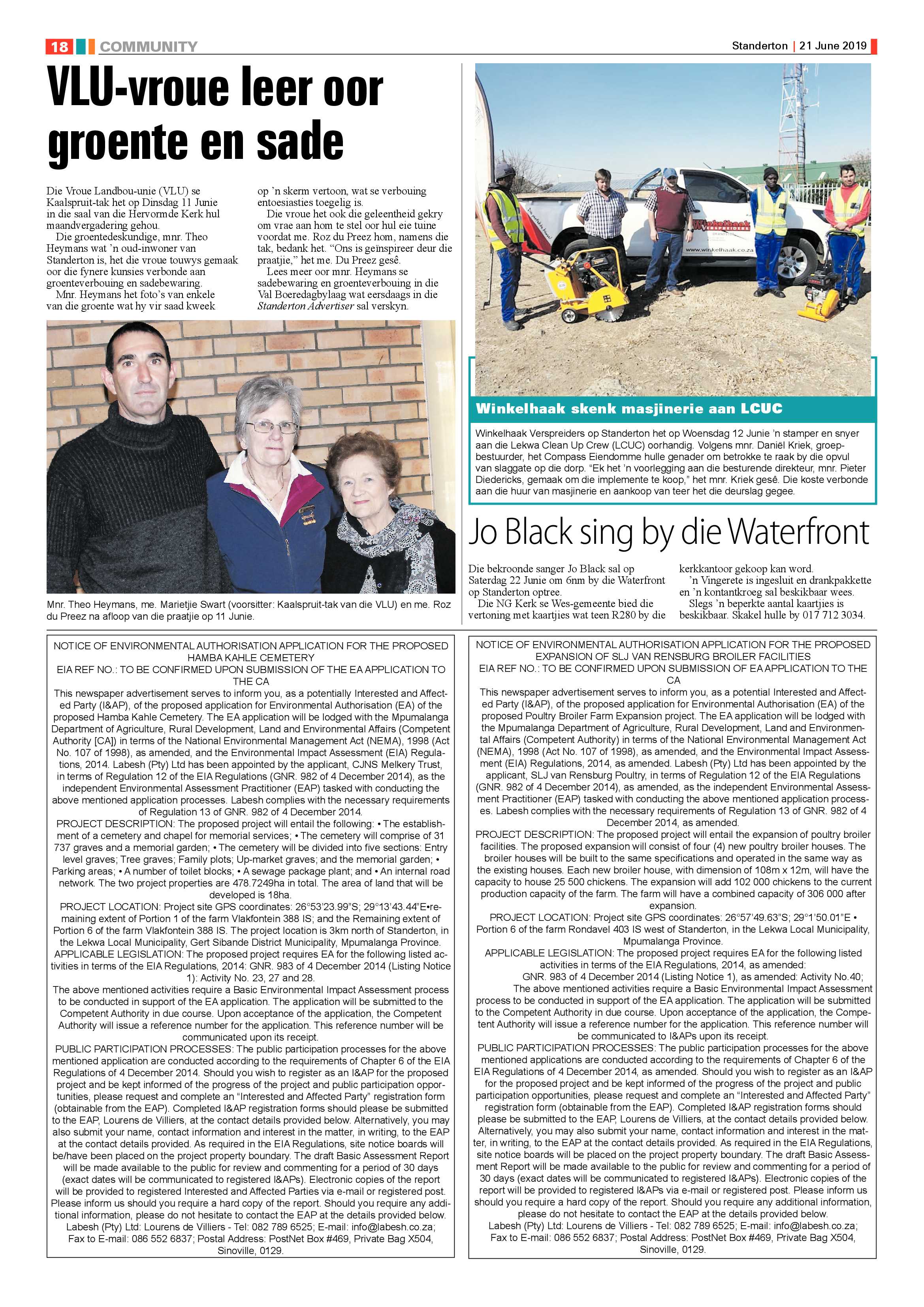 Standerton Advertiser 21 June 2019 page 30