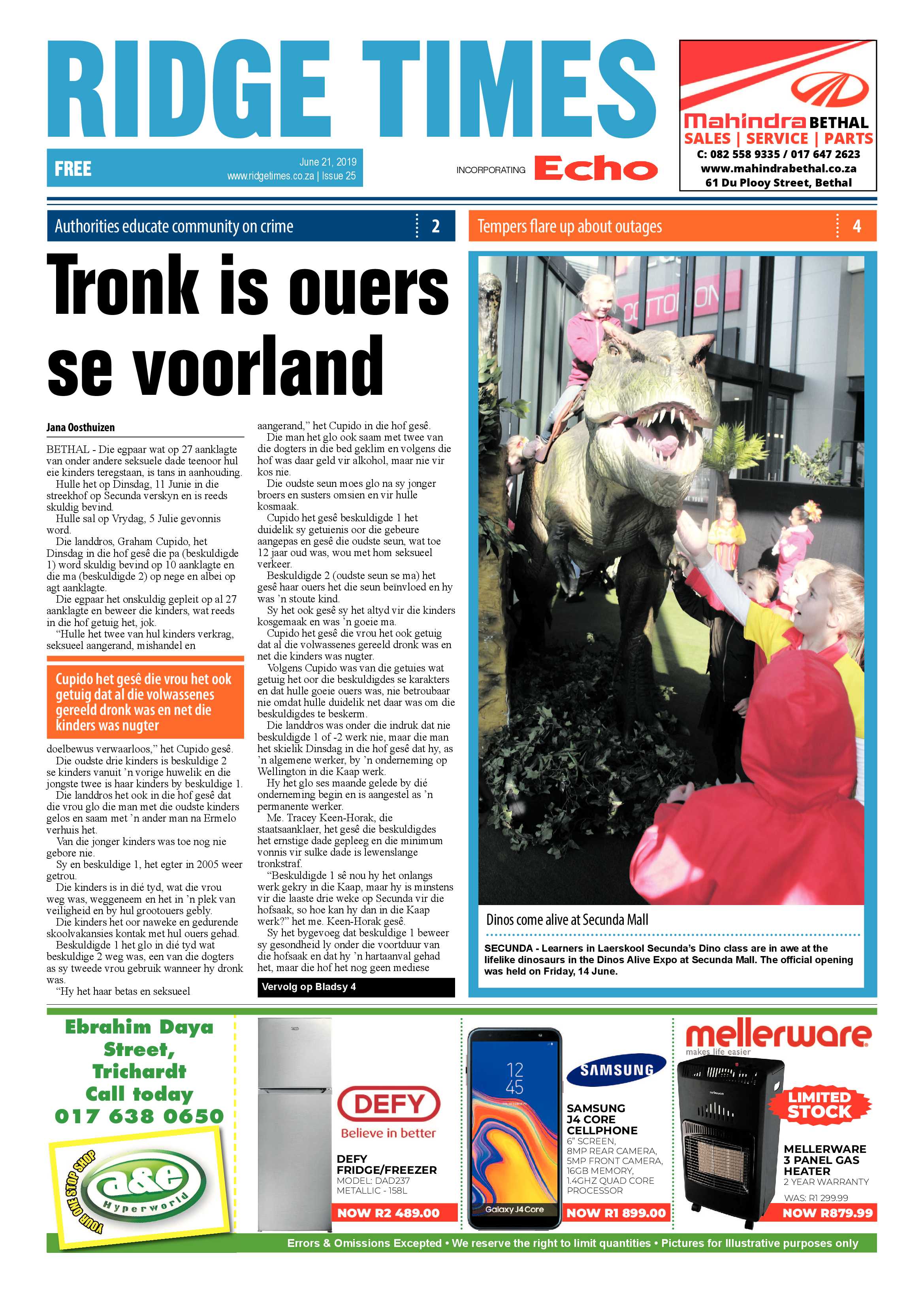 Standerton Advertiser 21 June 2019 page 7