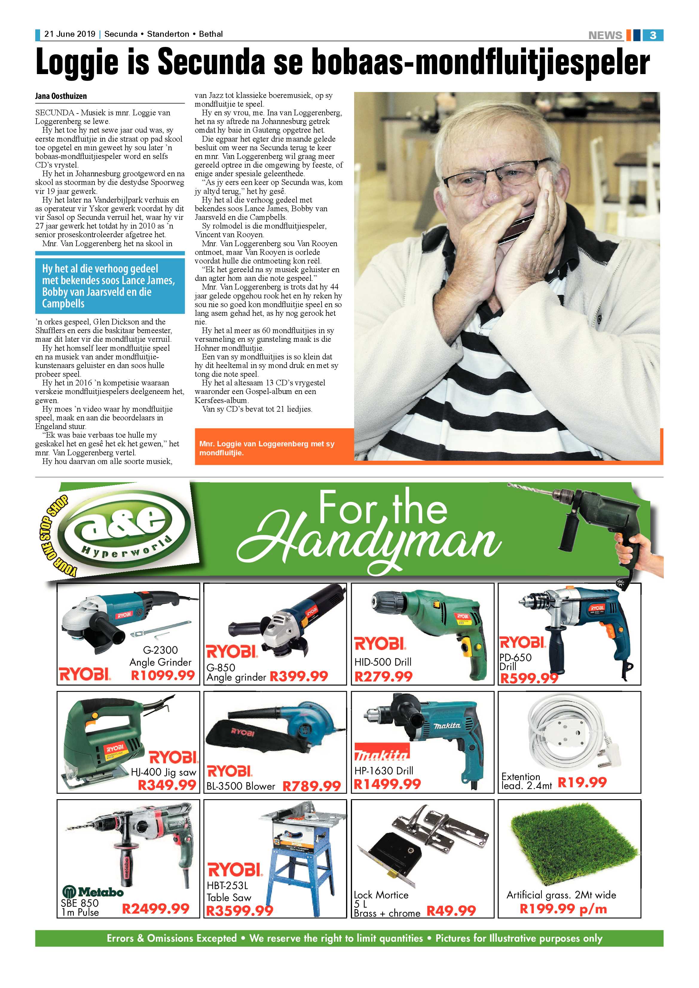 Standerton Advertiser 21 June 2019 page 9