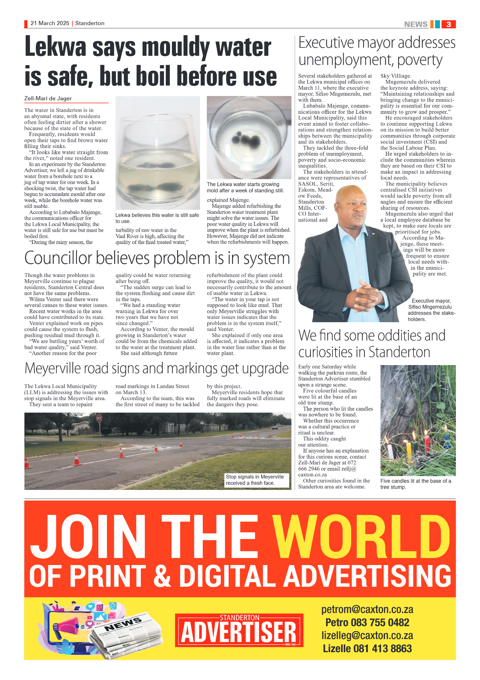 Standerton Advertiser 21 March 2025 page 3