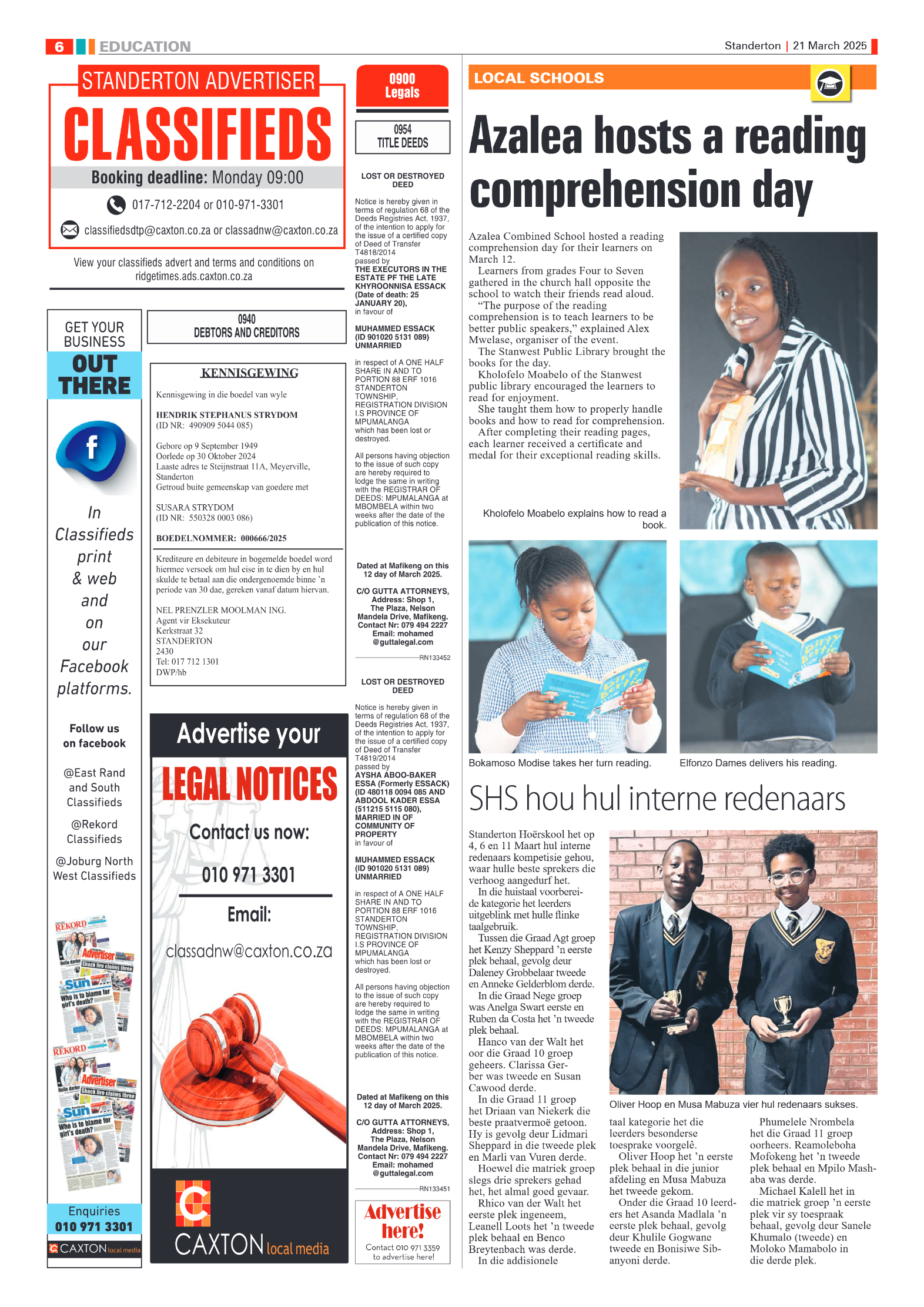 Standerton Advertiser 21 March 2025 page 6