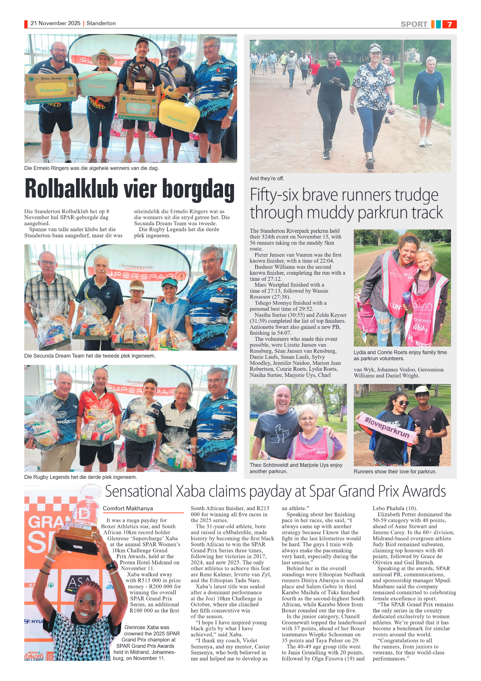 Standerton Advertiser 21 November 2025 page 7