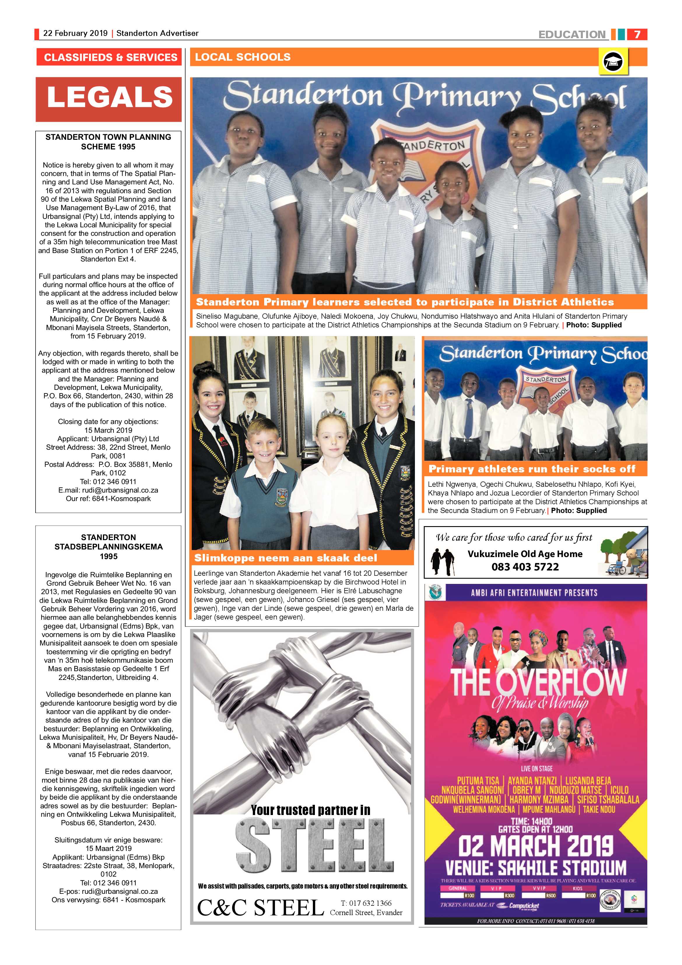 Standerton Advertiser 22 February 2019 page 7