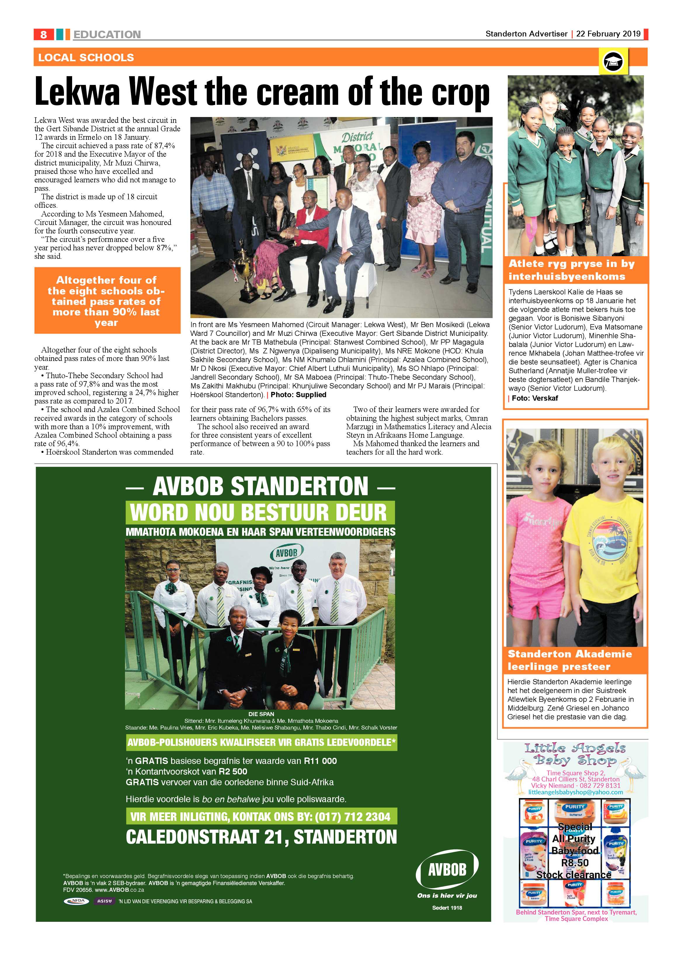 Standerton Advertiser 22 February 2019 page 8