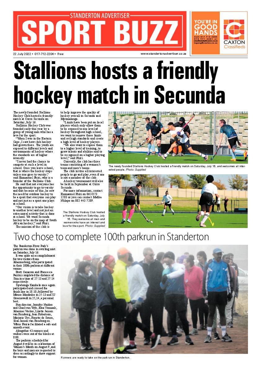 Standerton Advertiser 22 July 2022 page 8