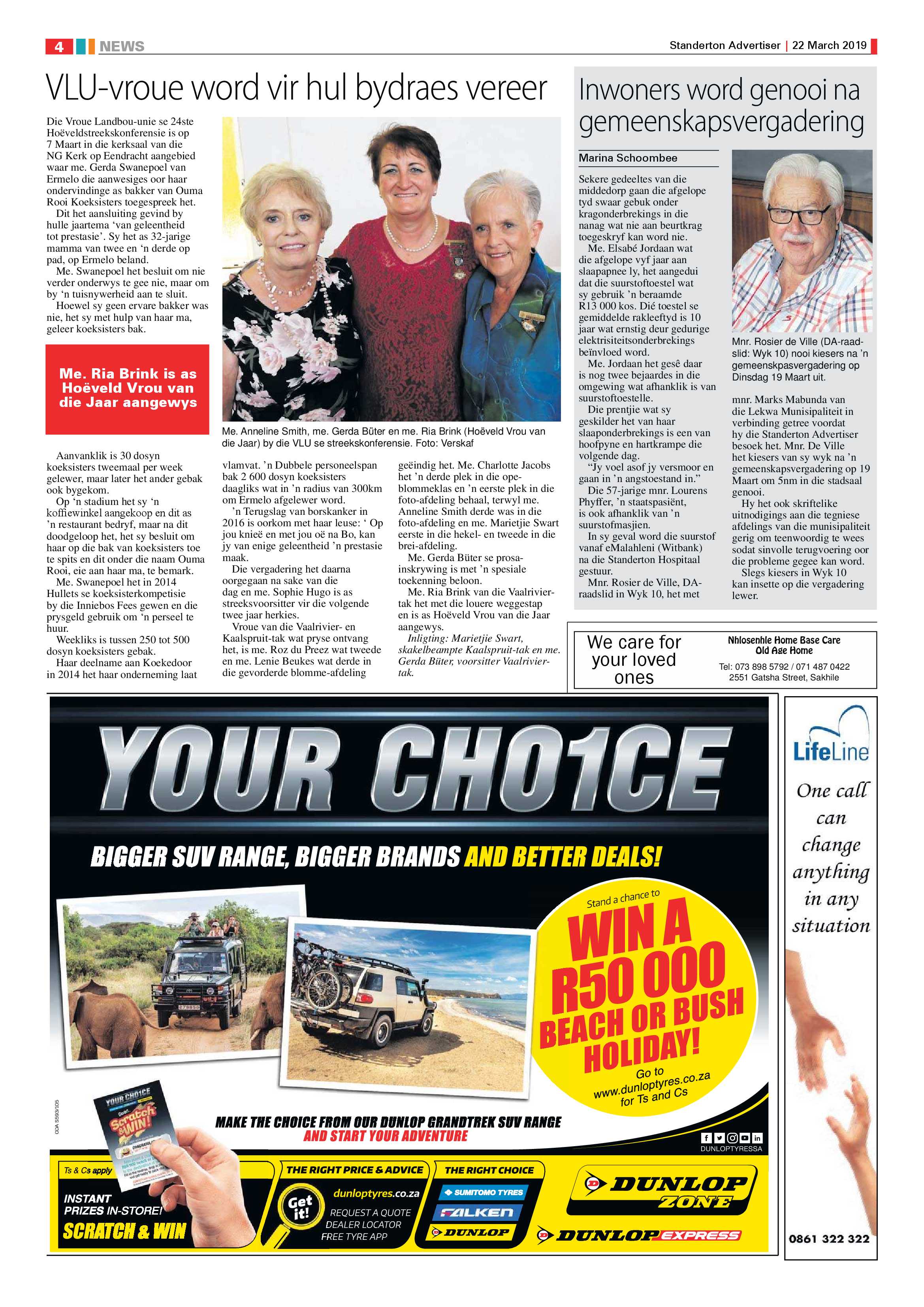 Standerton Advertiser 22 March 2019 page 4