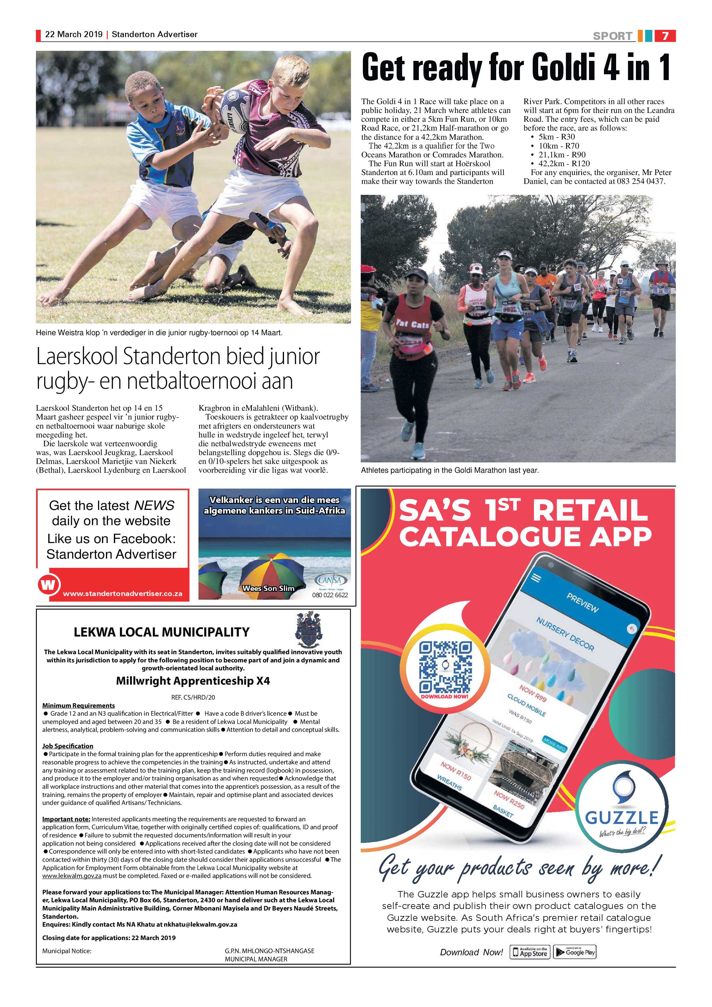 Standerton Advertiser 22 March 2019 page 7