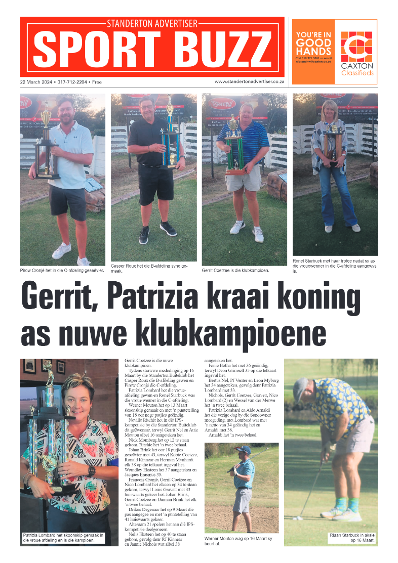 Standerton Advertiser 22 March 2024 page 8