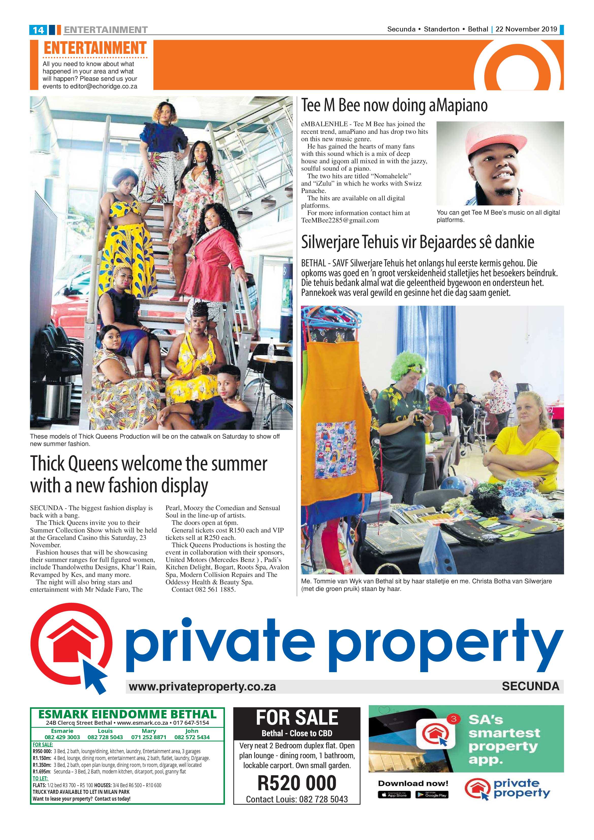 Standerton Advertiser 22 November 2019 page 14