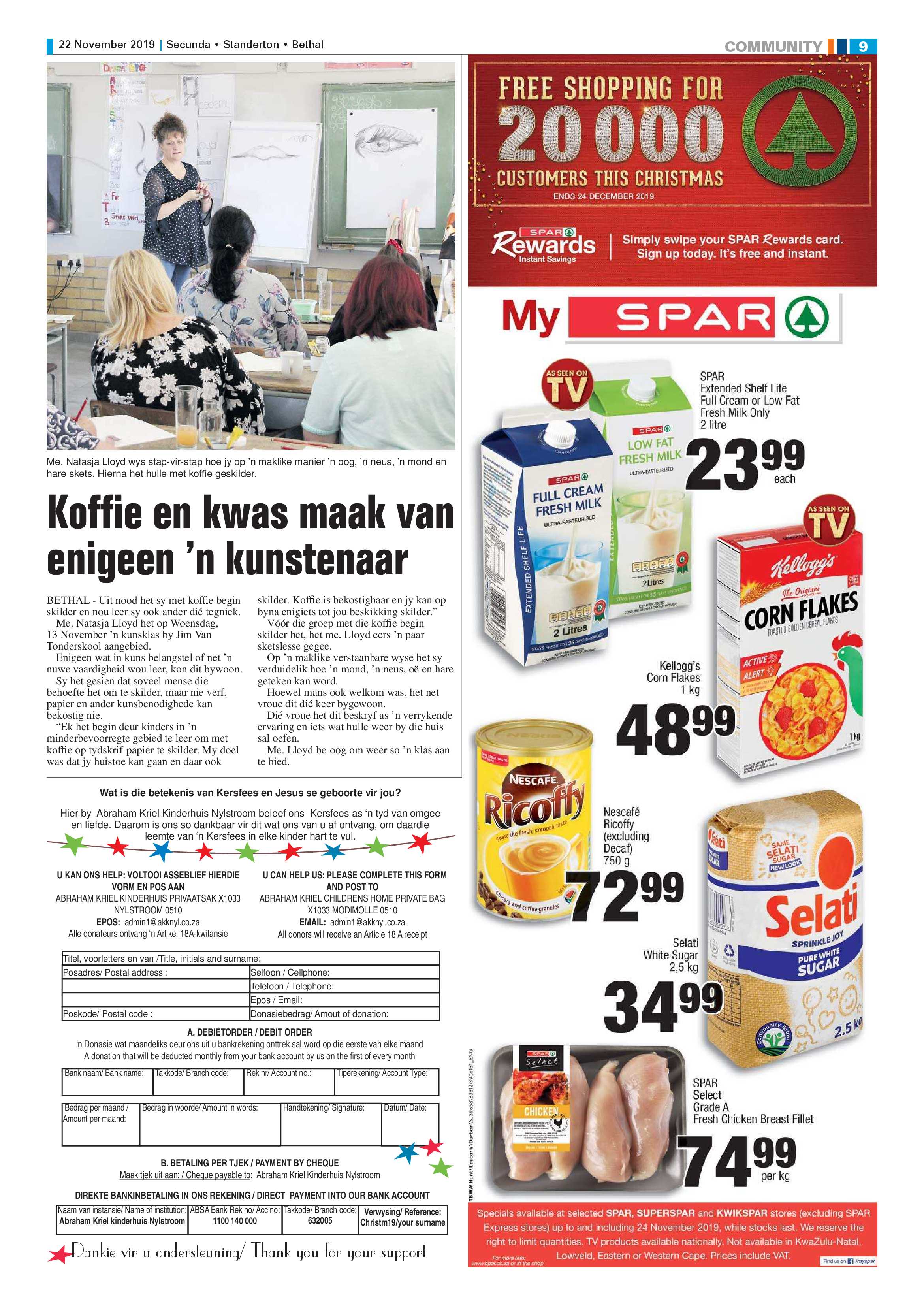 Standerton Advertiser 22 November 2019 page 9