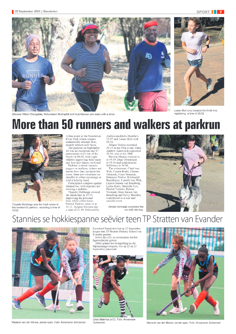 Standerton Advertiser 22 September 2023 page 7