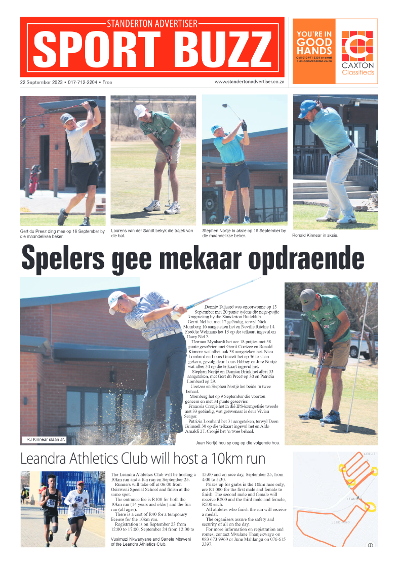 Standerton Advertiser 22 September 2023 page 8